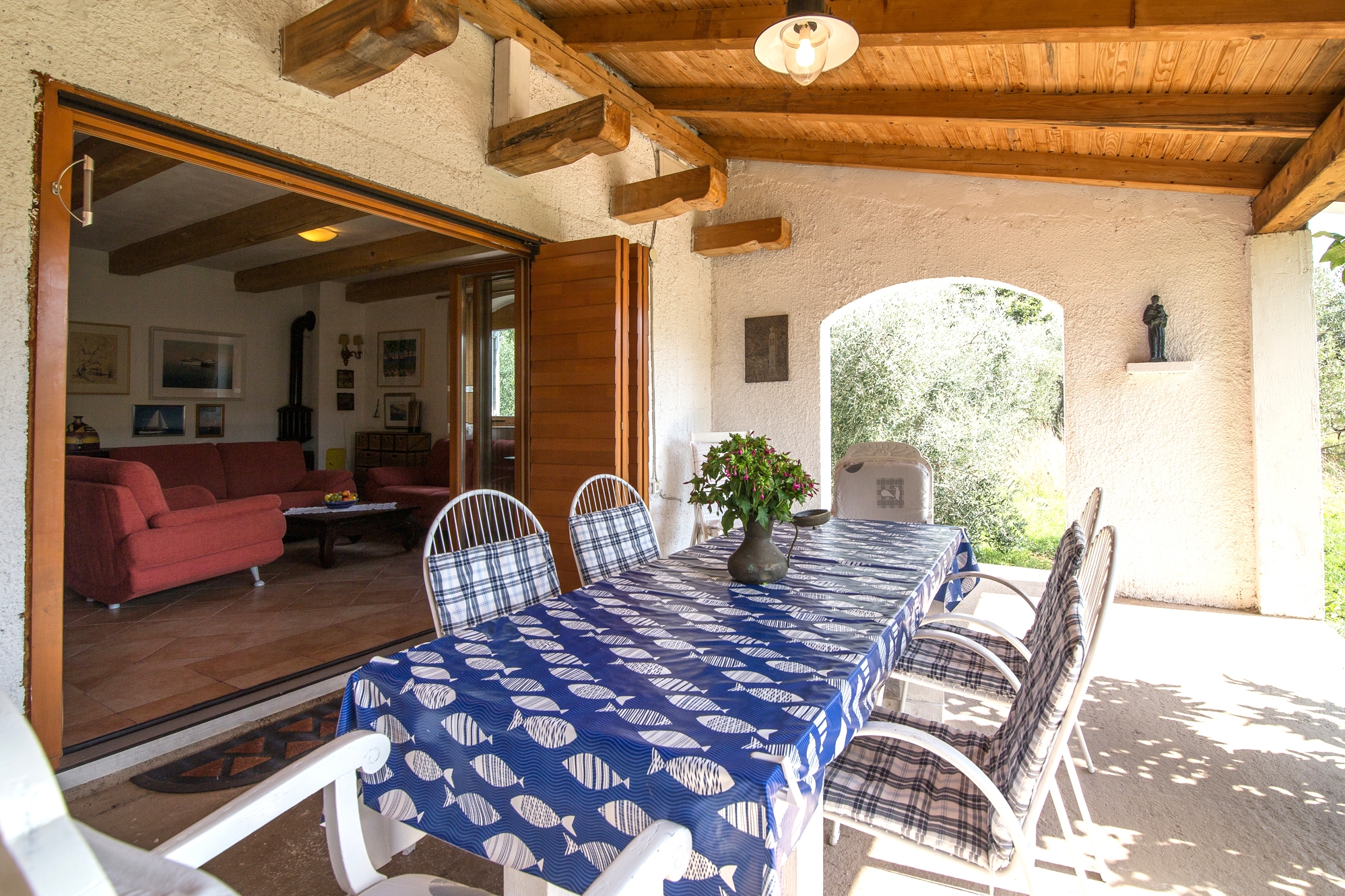 Three bedroom house with terrace Pašman  K