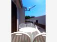 Balcony 1 Pag, Balcony 1 in the apartment, with a sea view and WiFi.