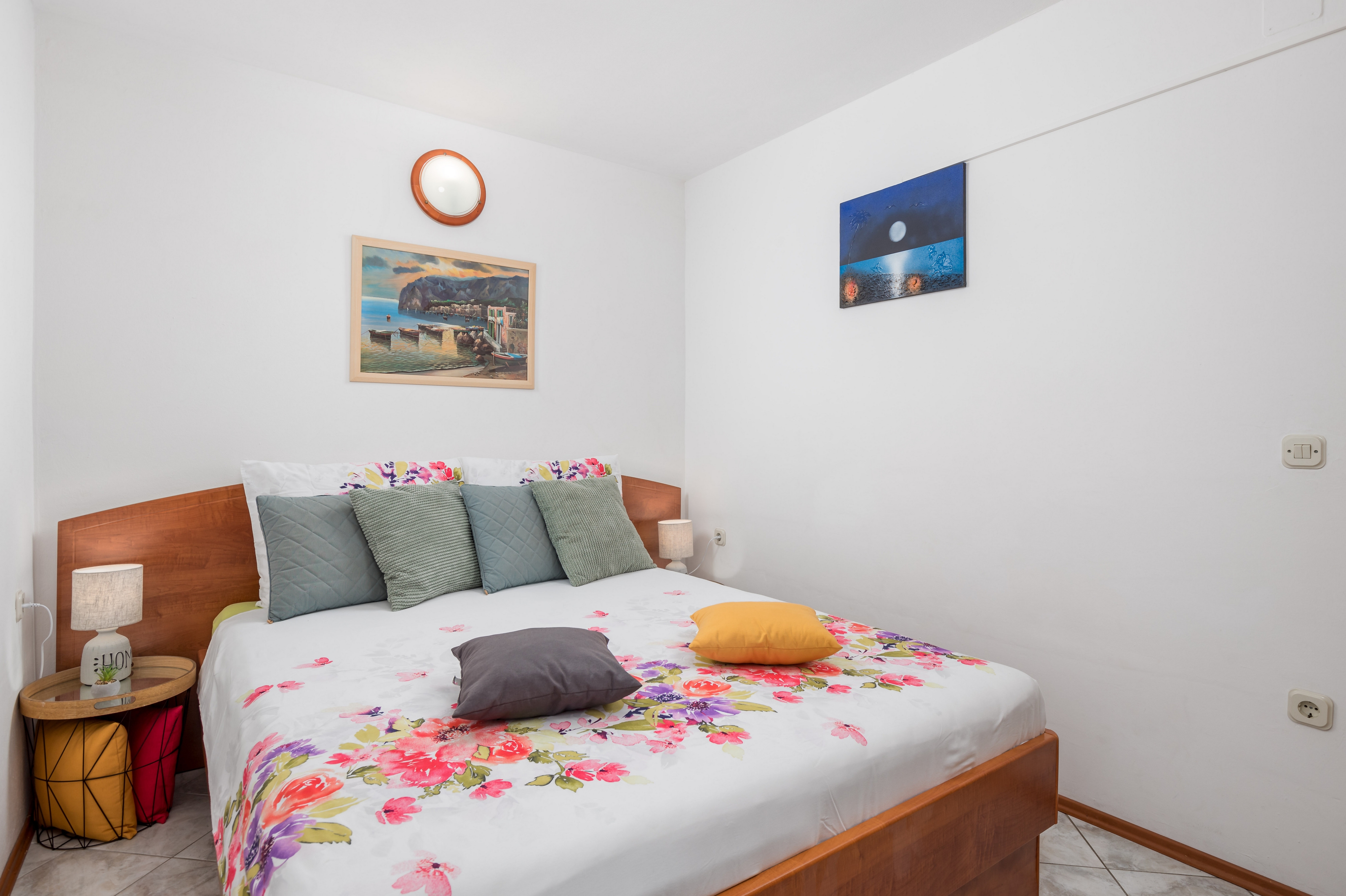 One bedroom apartment with terrace Punat, Krk  A-a