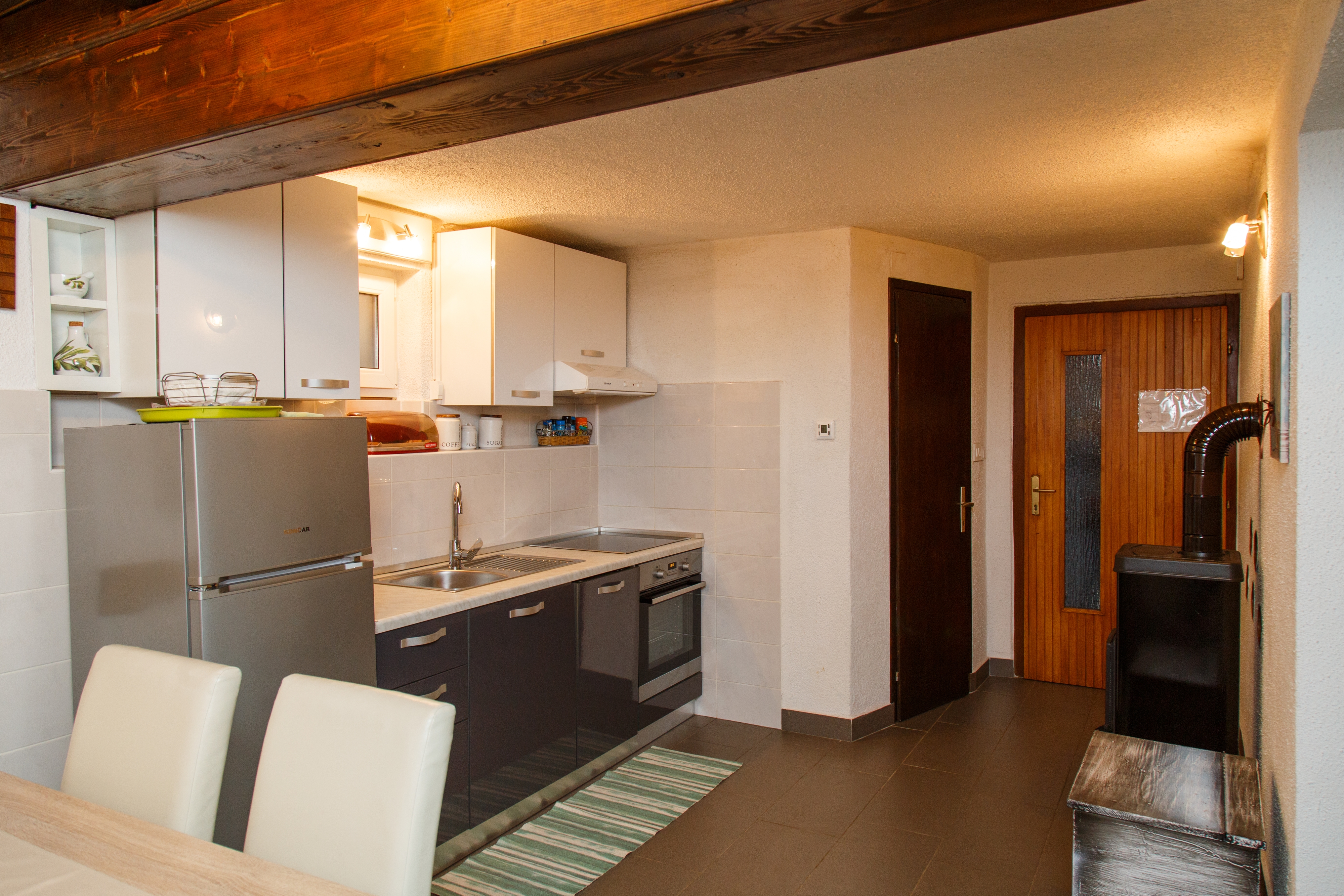 Two bedroom house with terrace Zlobin, Gorski kotar  K