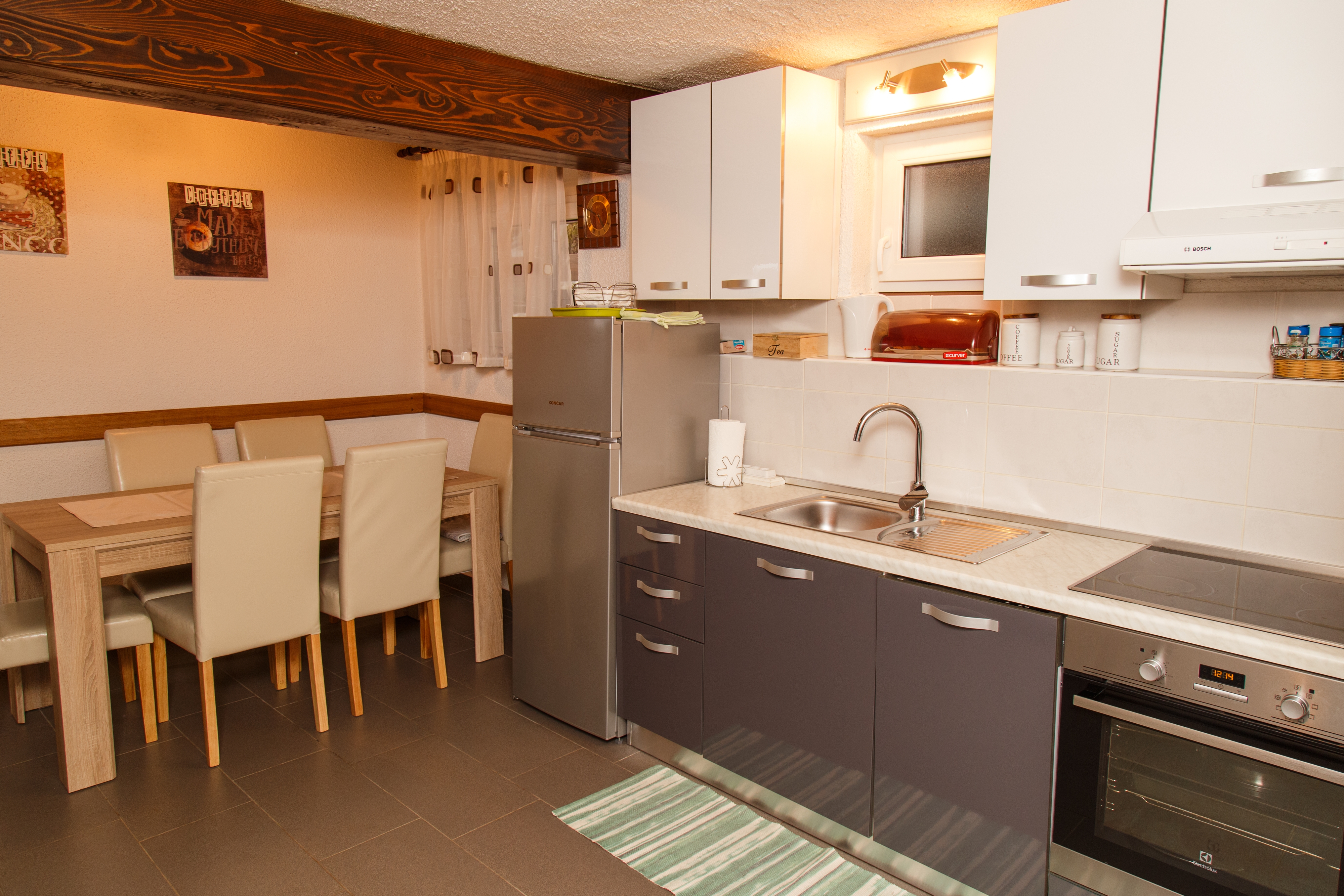 Two bedroom house with terrace Zlobin, Gorski kotar  K