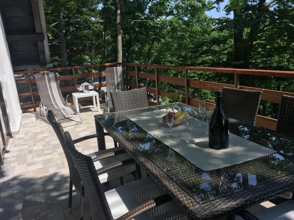 Two bedroom house with terrace Zlobin, Gorski kotar  K