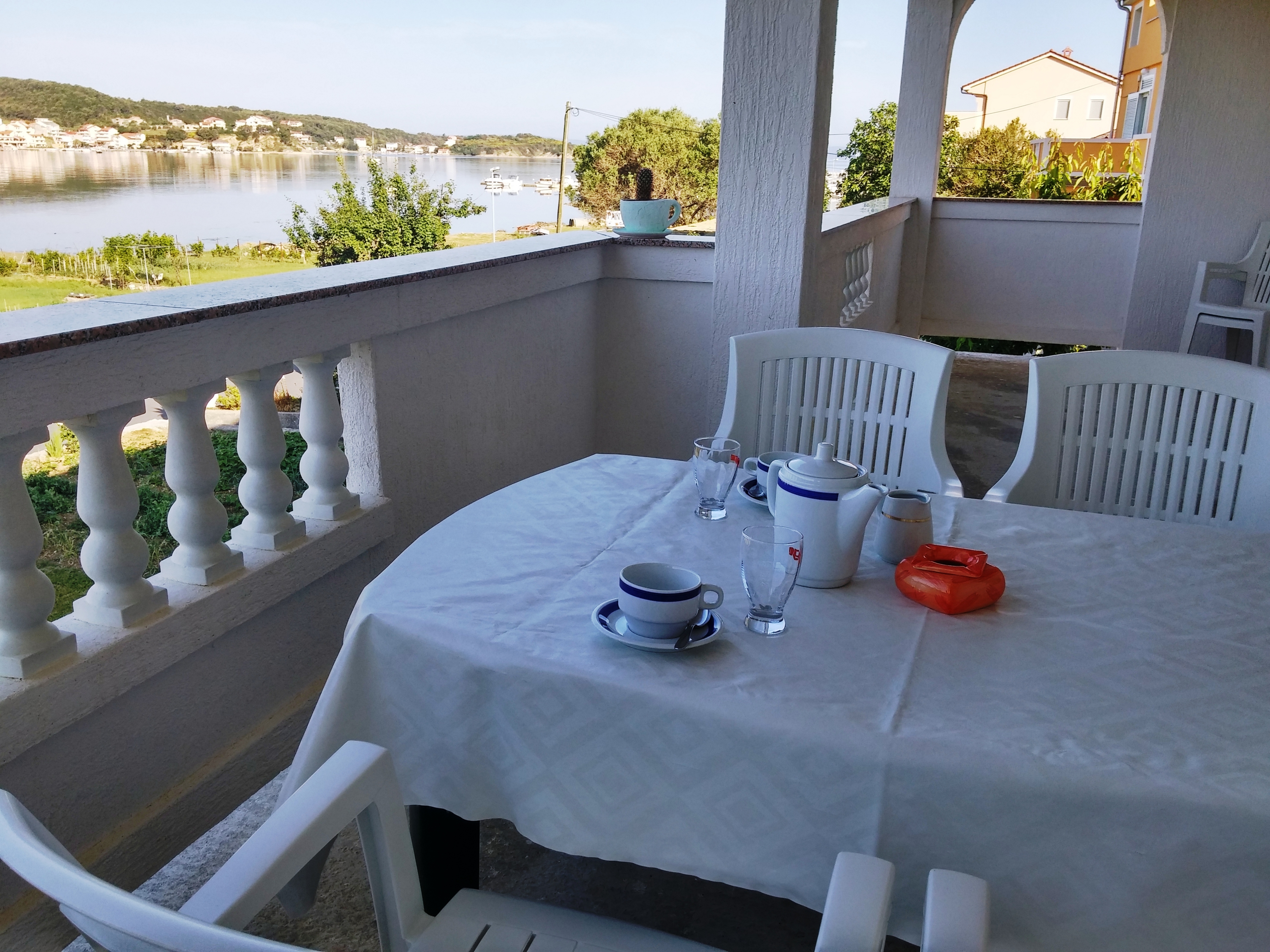 Two bedroom apartment with balcony and sea view Supetarska Draga - Gornja, Rab  A-a