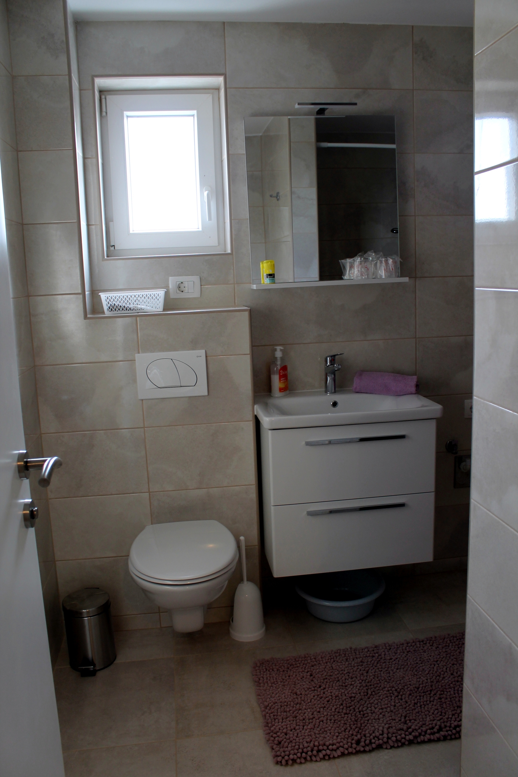 One bedroom apartment with balcony and sea view Podaca, Makarska  A-a
