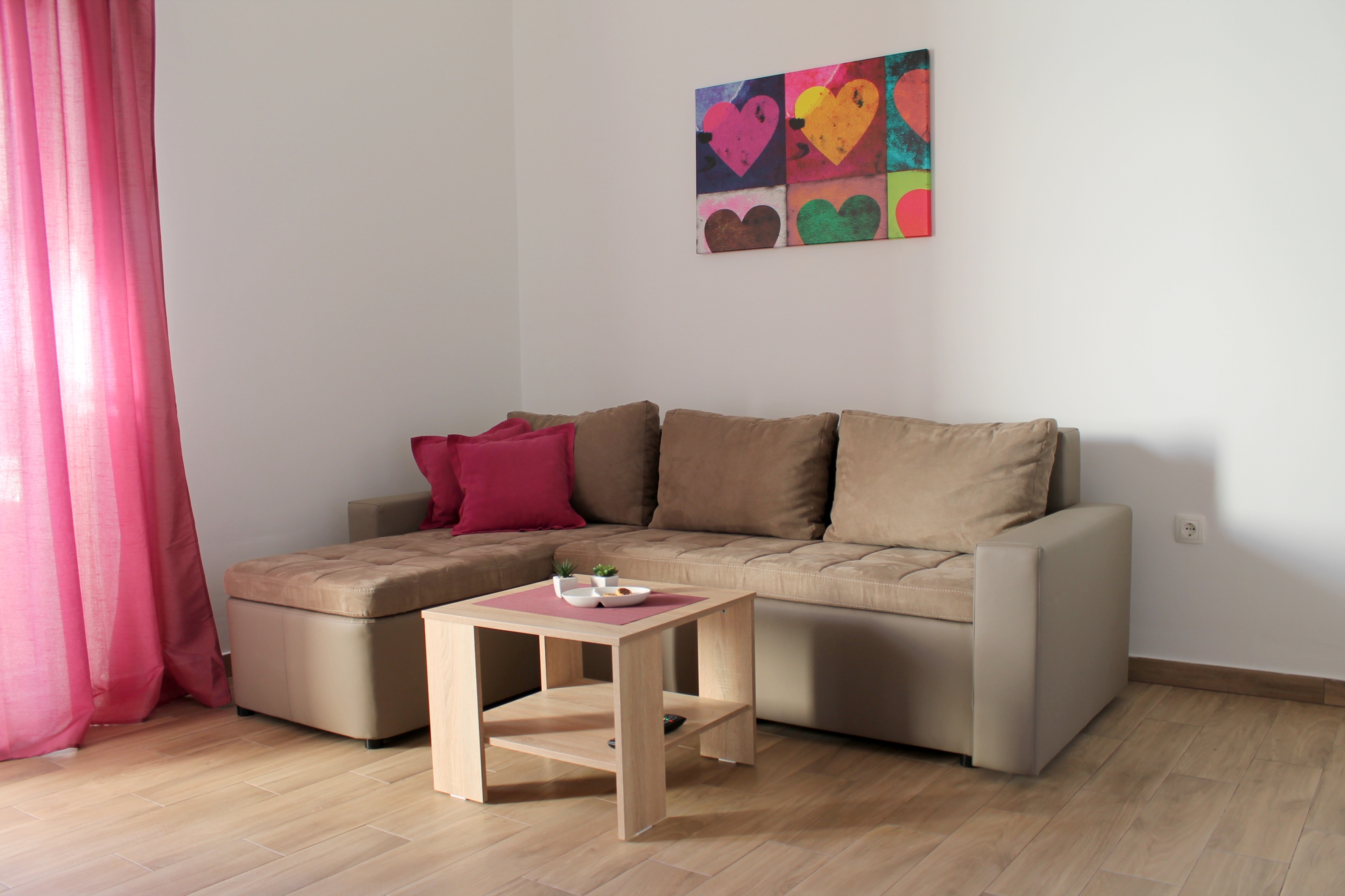 One bedroom apartment with balcony and sea view Podaca, Makarska (A-15475-b)