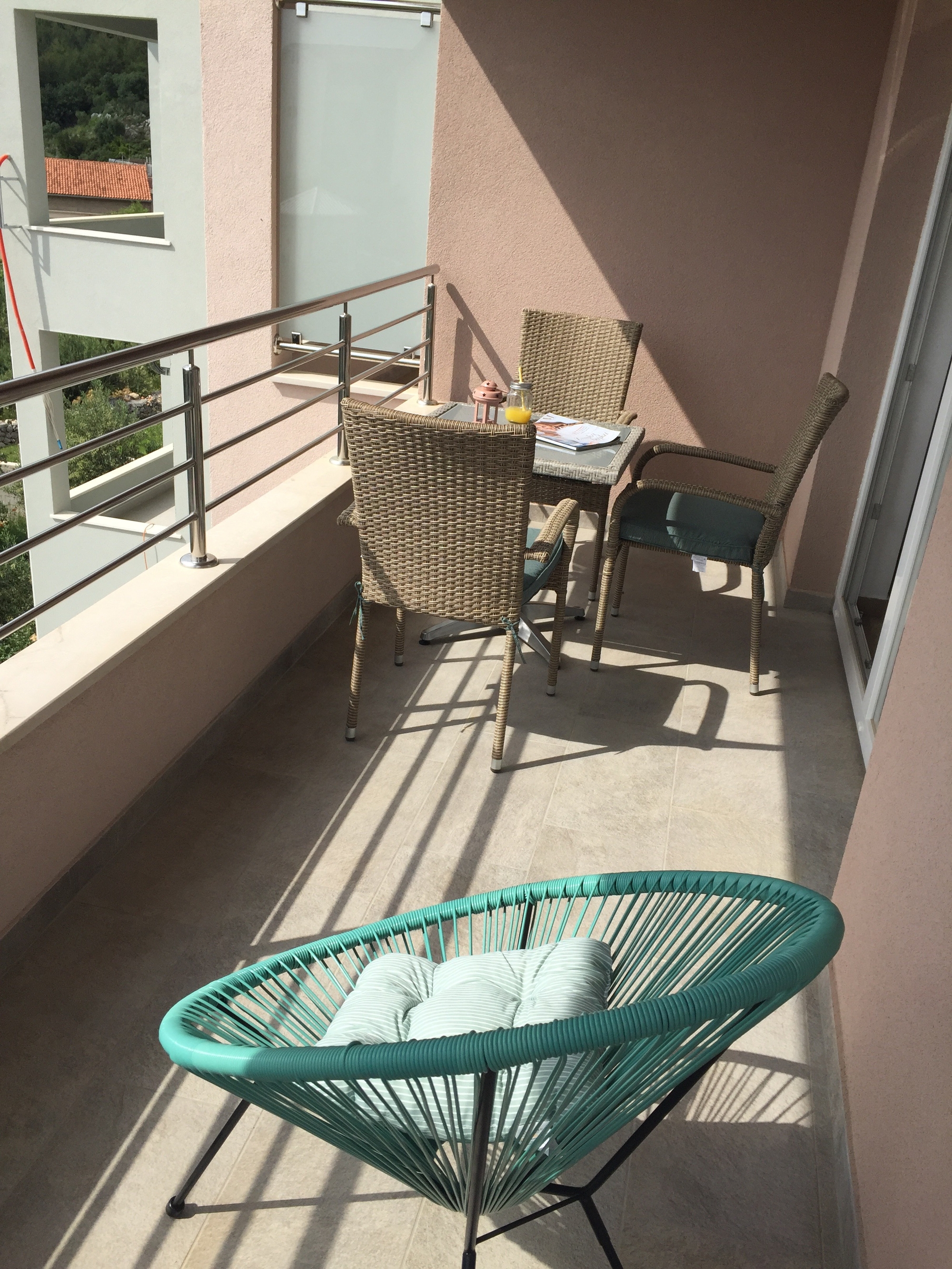 One bedroom apartment with balcony Podaca, Makarska  A-c
