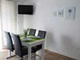 Dining room Podaca, Dining room in the apartment, air condition available and WiFi.
