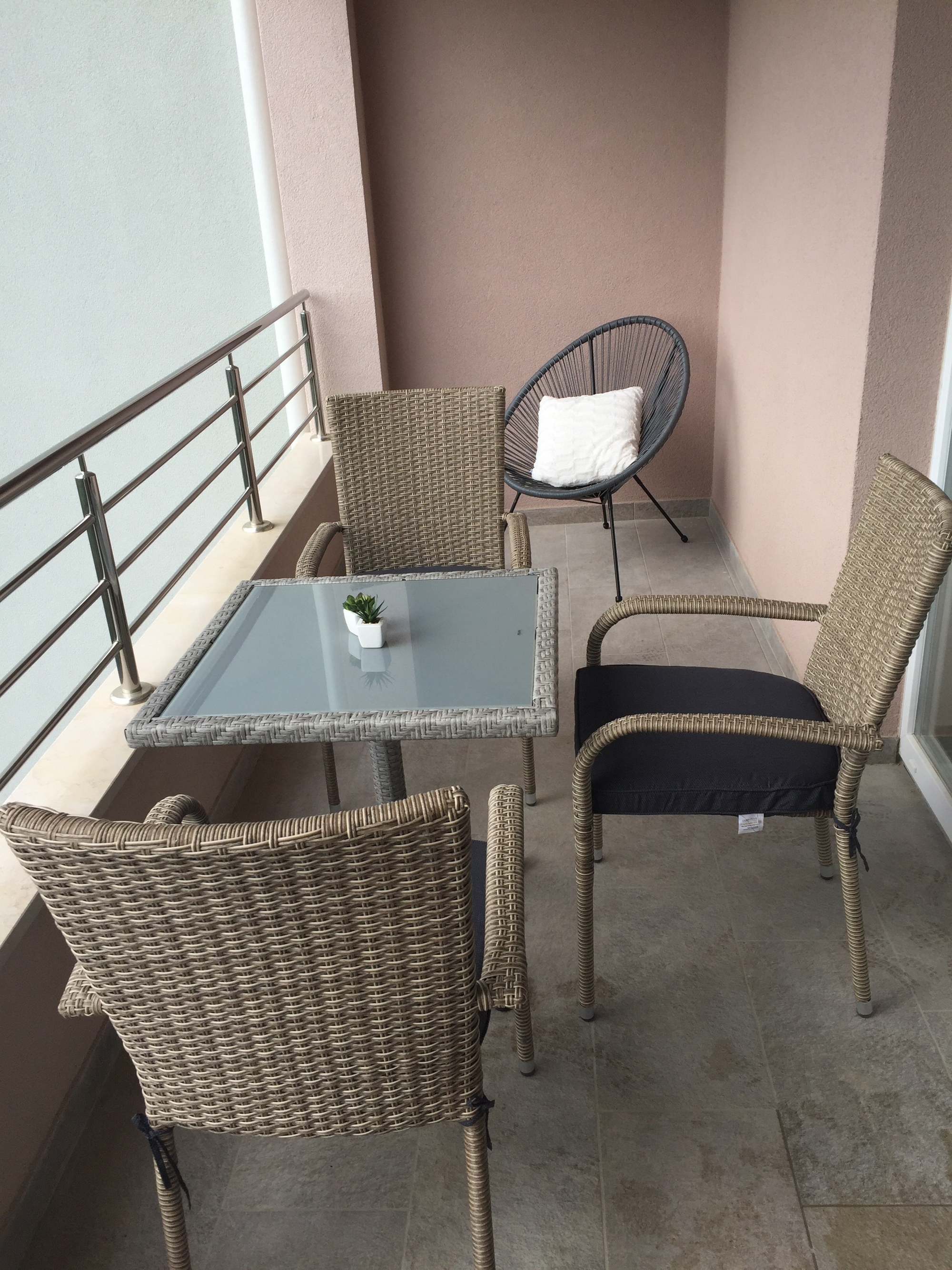 One bedroom apartment with balcony Podaca, Makarska  A-d