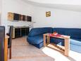 Living room Rogoznica, Living room in the apartment, air condition available and WiFi.
