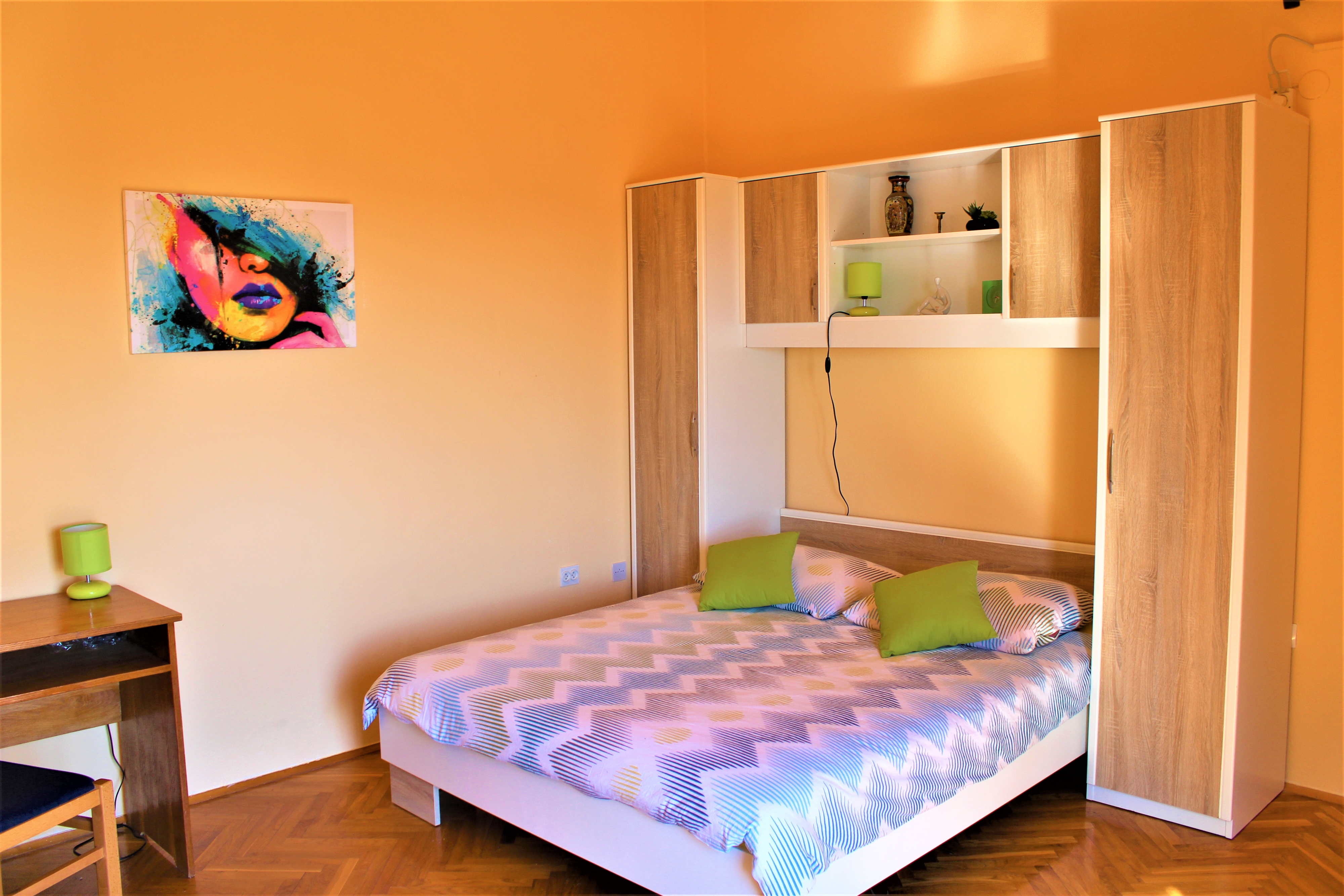 Two bedroom apartment with terrace and sea view Primošten  A-a
