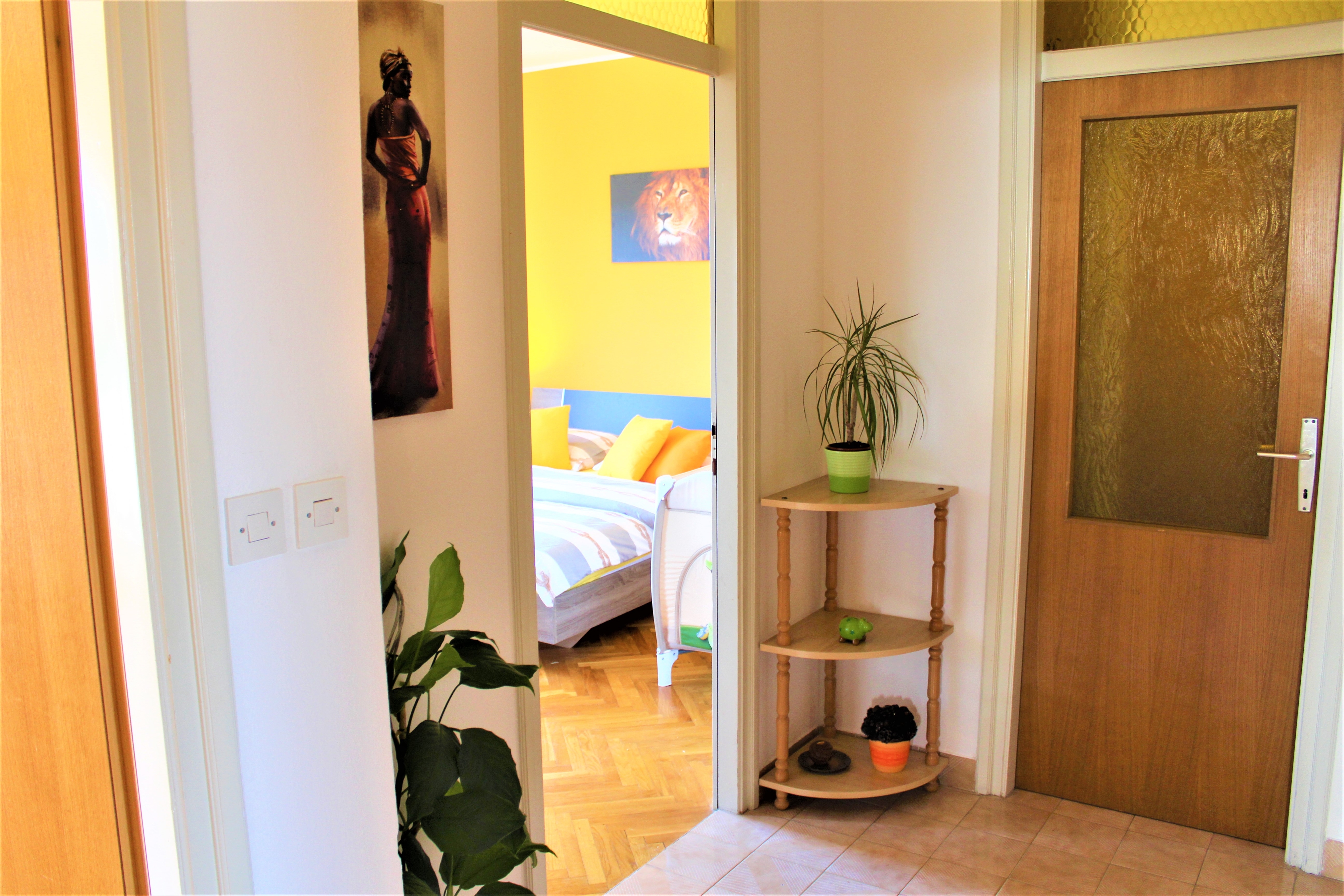 One bedroom apartment with terrace and sea view Primošten  A-b