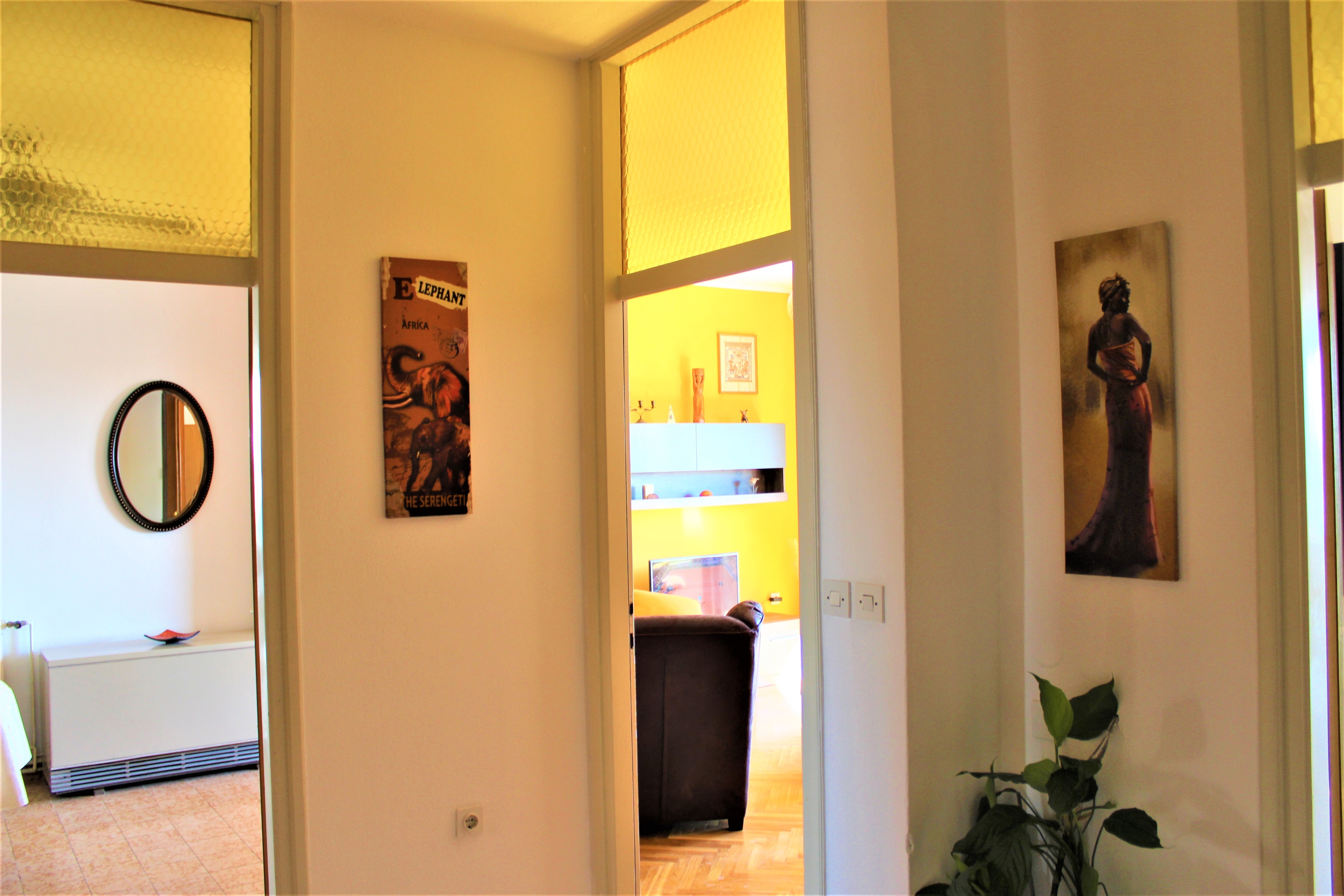 One bedroom apartment with terrace and sea view Primošten  A-b