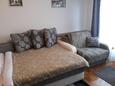 Zagreb, Bedroom in the studio-apartment, air condition available and WiFi.
