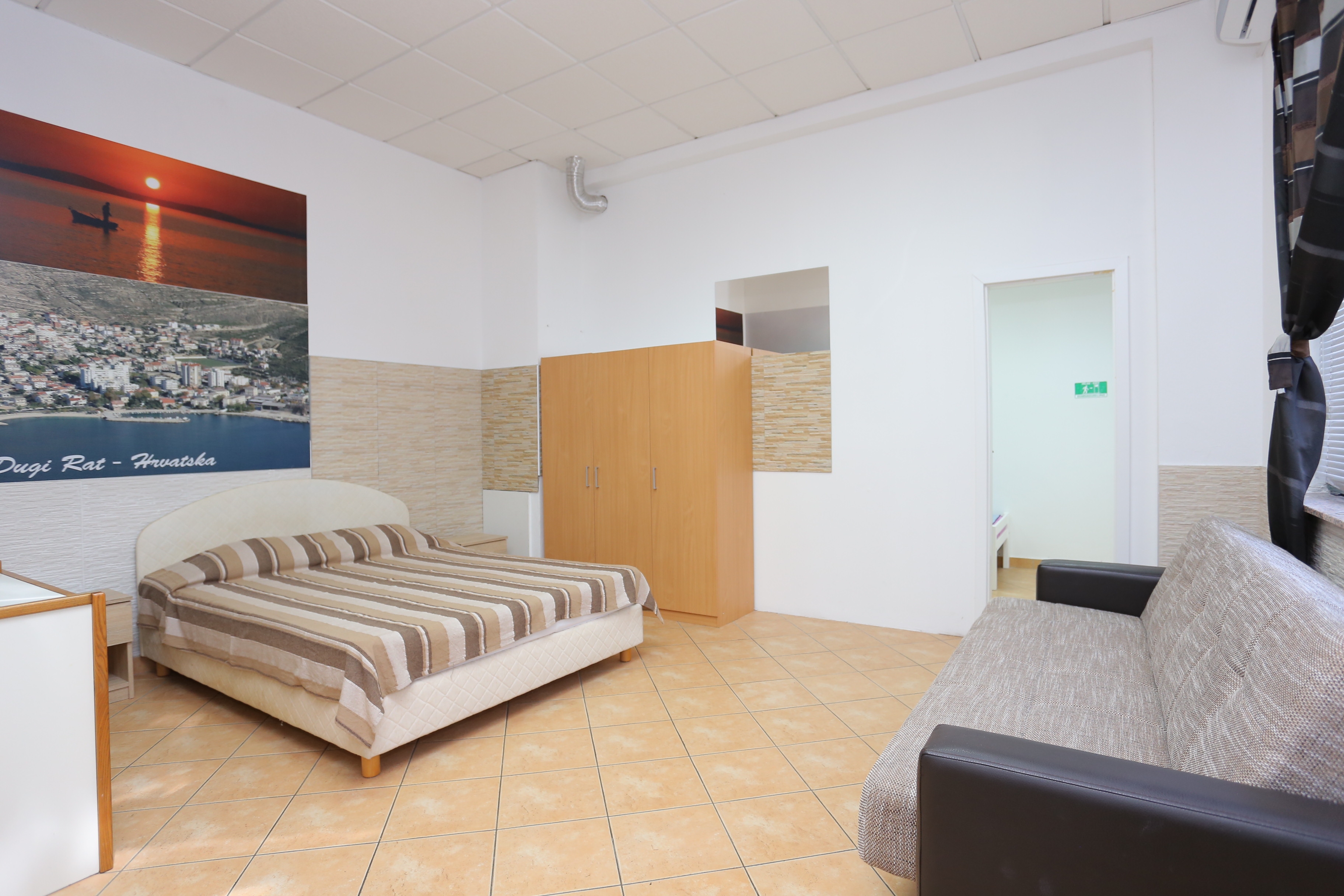 One bedroom apartment with air-conditioning Dugi Rat, Omiš  A-a