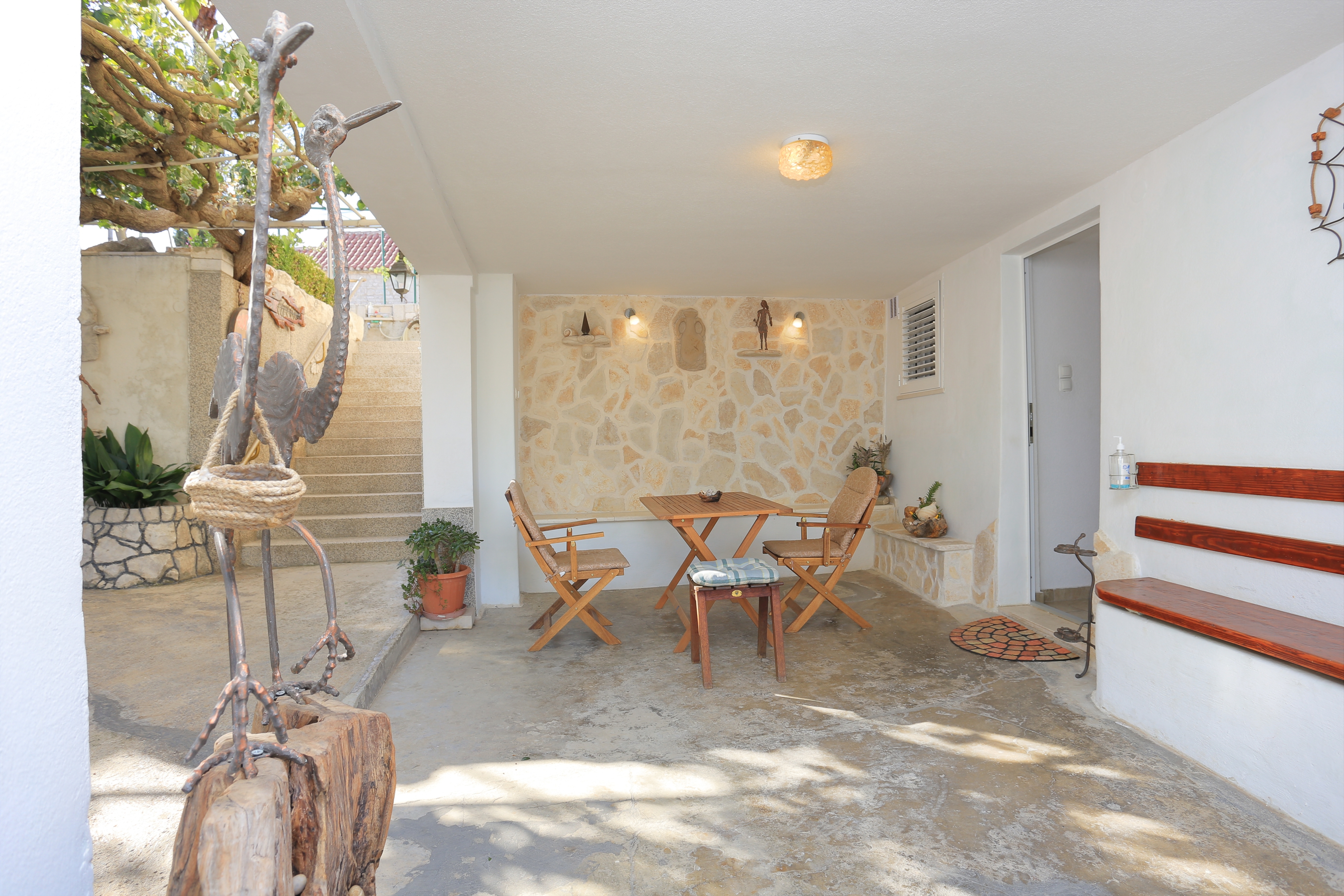 Two bedroom apartment with terrace Trogir  A-a
