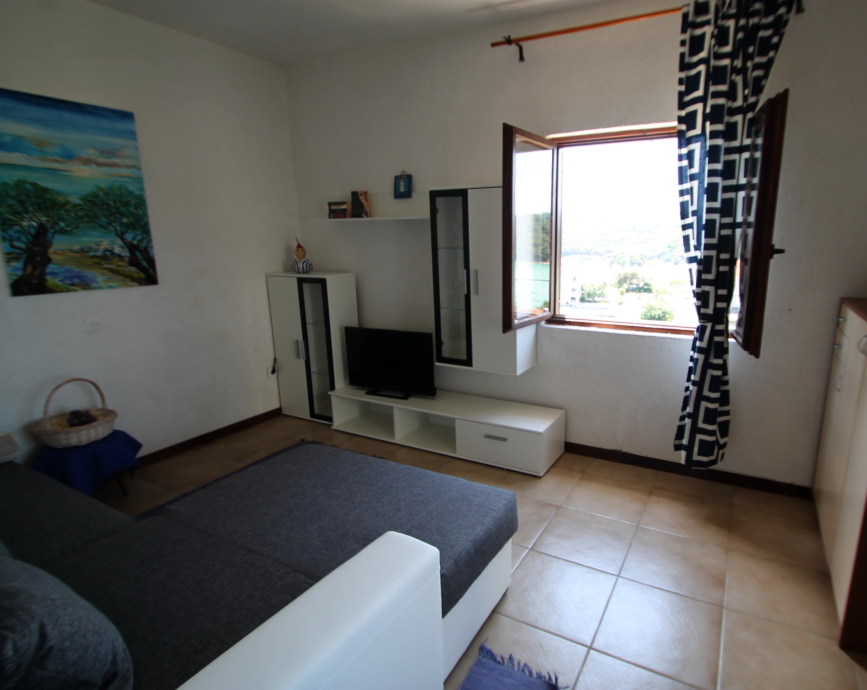 One bedroom apartment with terrace and sea view Kampor, Rab (A-15518-c)