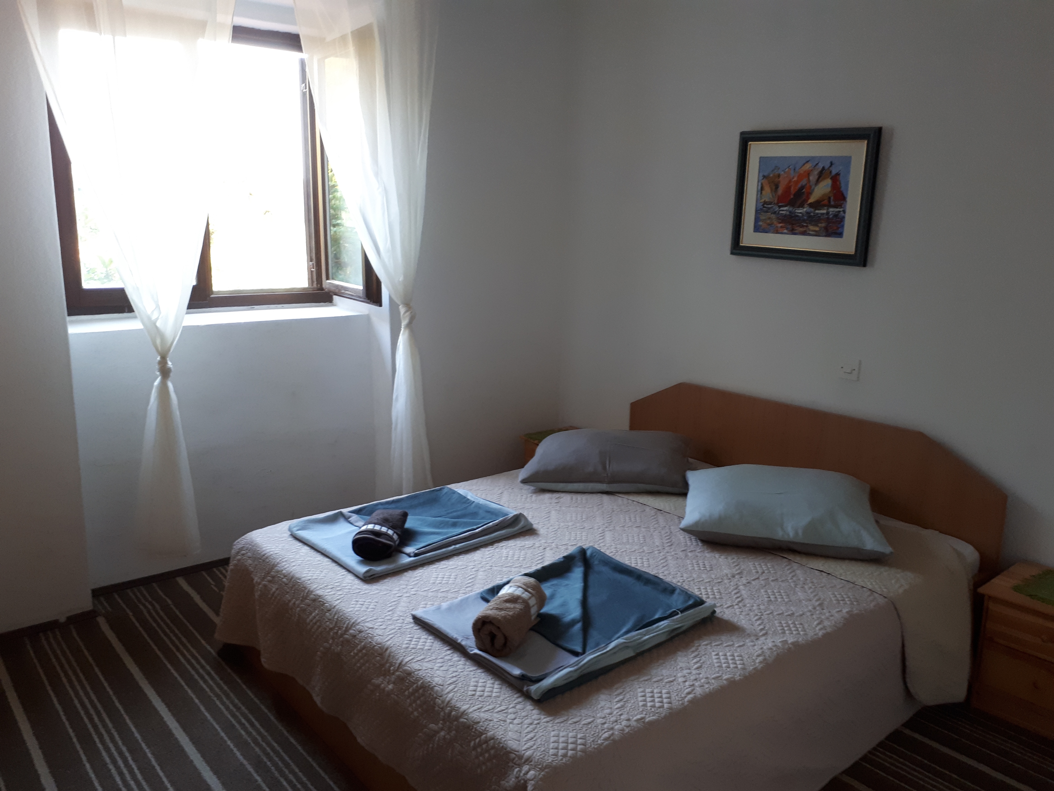 Two bedroom apartment with terrace and sea view Kampor, Rab  A-d