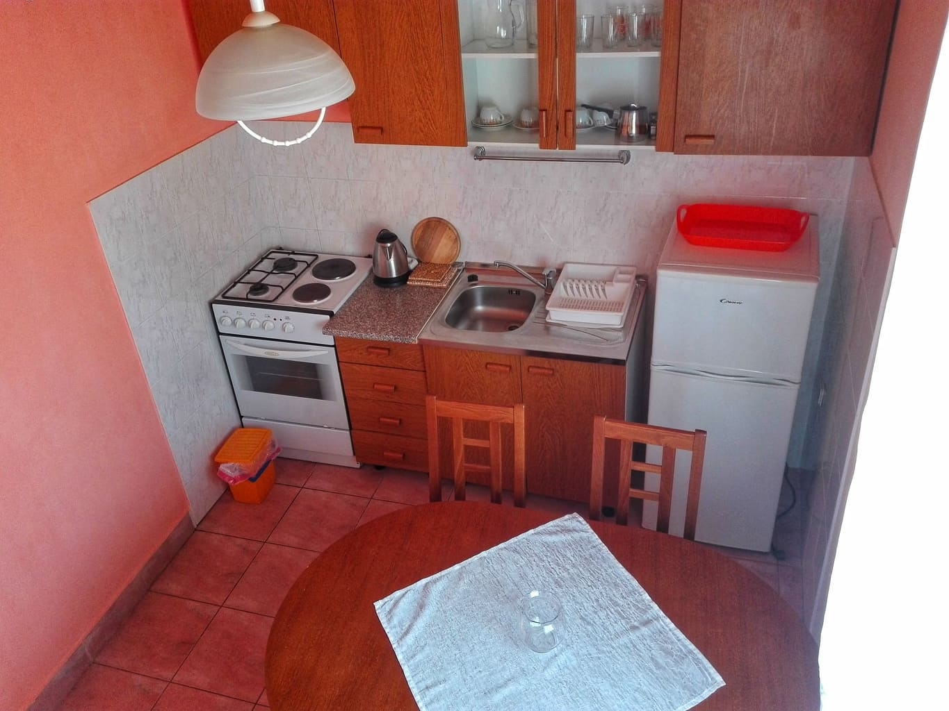 One bedroom apartment with terrace and sea view Povljana, Pag  A-a