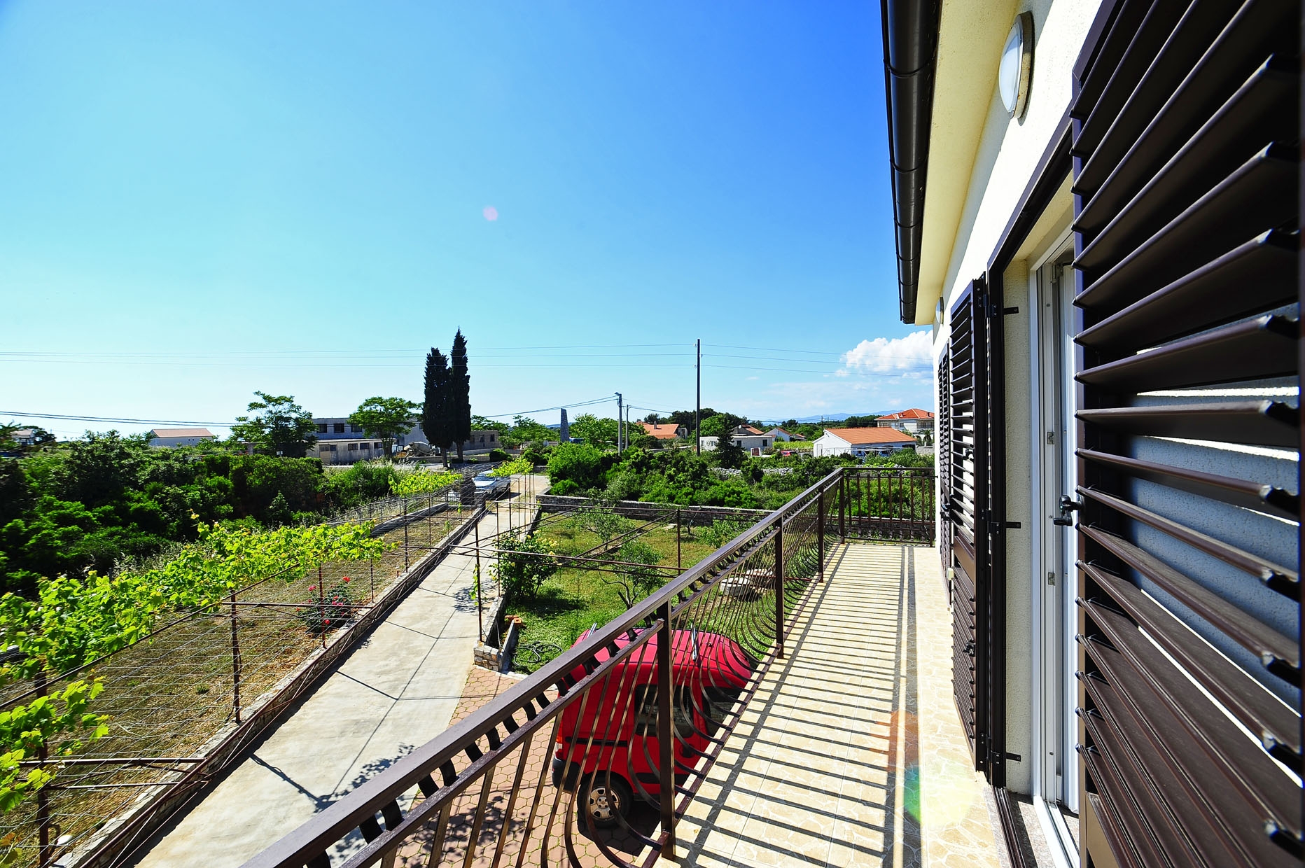 Two bedroom apartment with balcony Gornje selo, Šolta  A-a