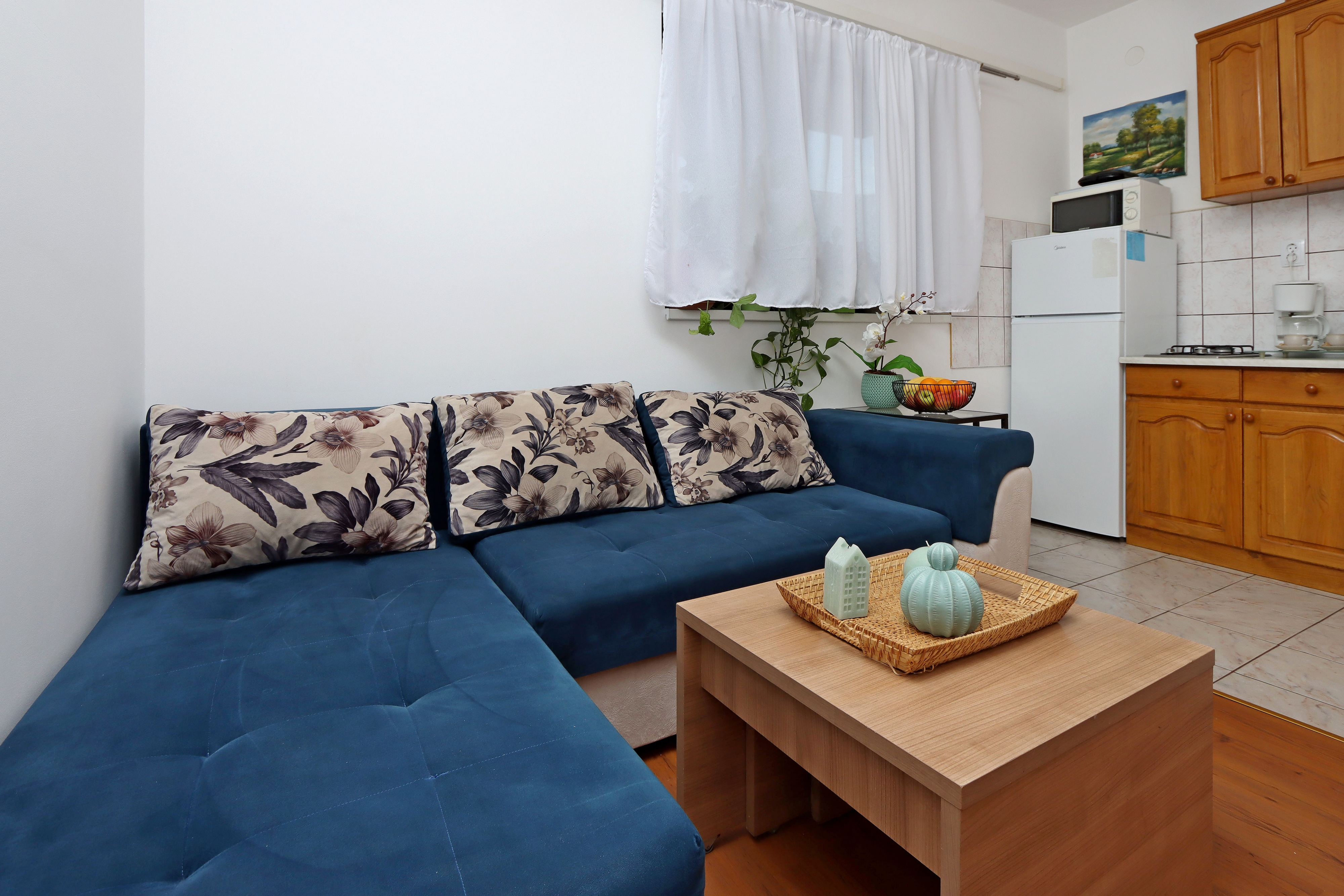 Two bedroom apartment with air-conditioning Bakar, Rijeka (A-15553-a)