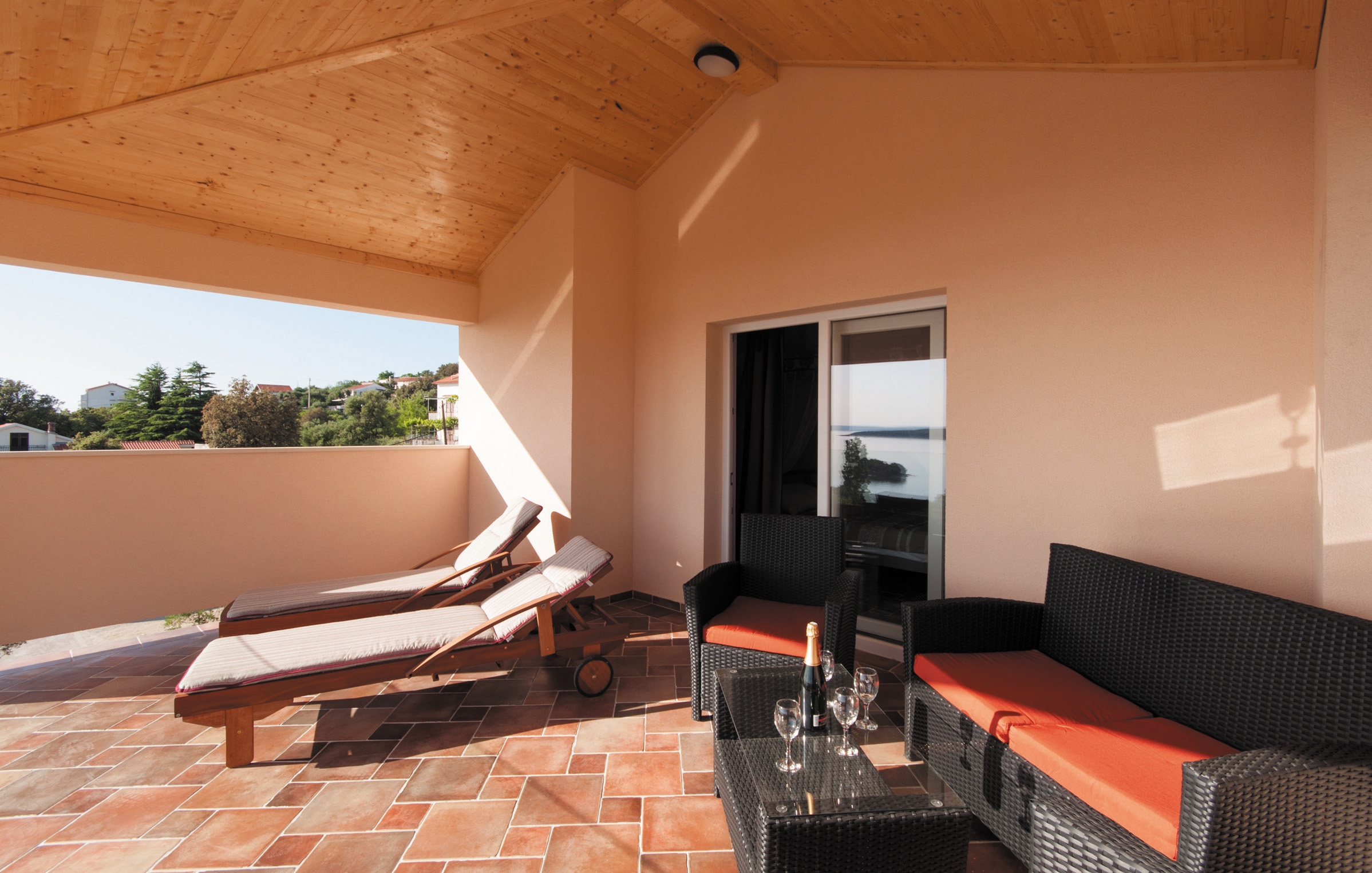 Three bedroom house with terrace and sea view Supetarska Draga - Gonar, Rab  K