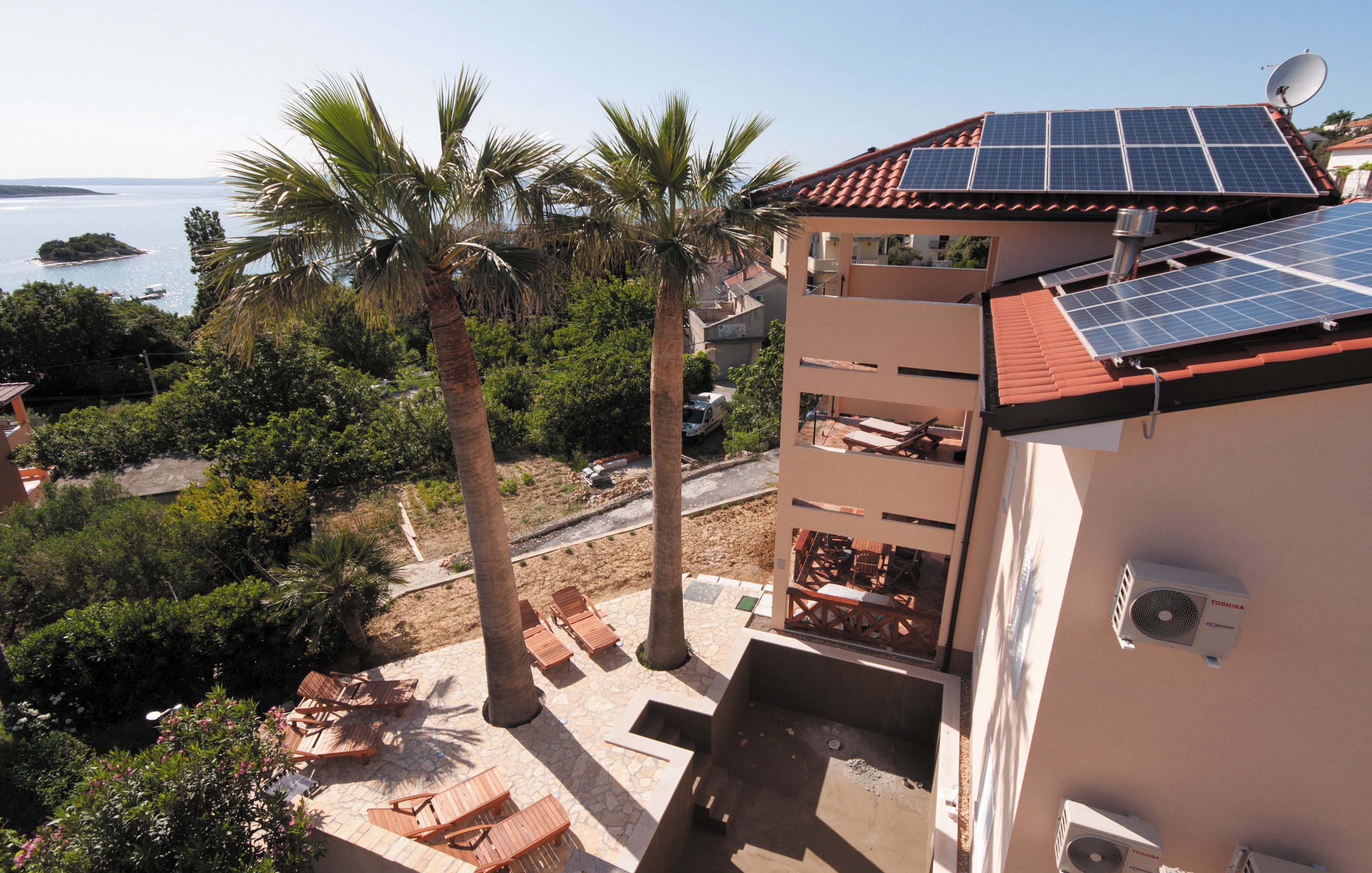 Three bedroom house with terrace and sea view Supetarska Draga - Gonar, Rab (K-15575)