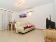 Obývací pokoj Zadar, Obývací pokoj v ubytování typu apartment, s klimatizací a WiFi.
