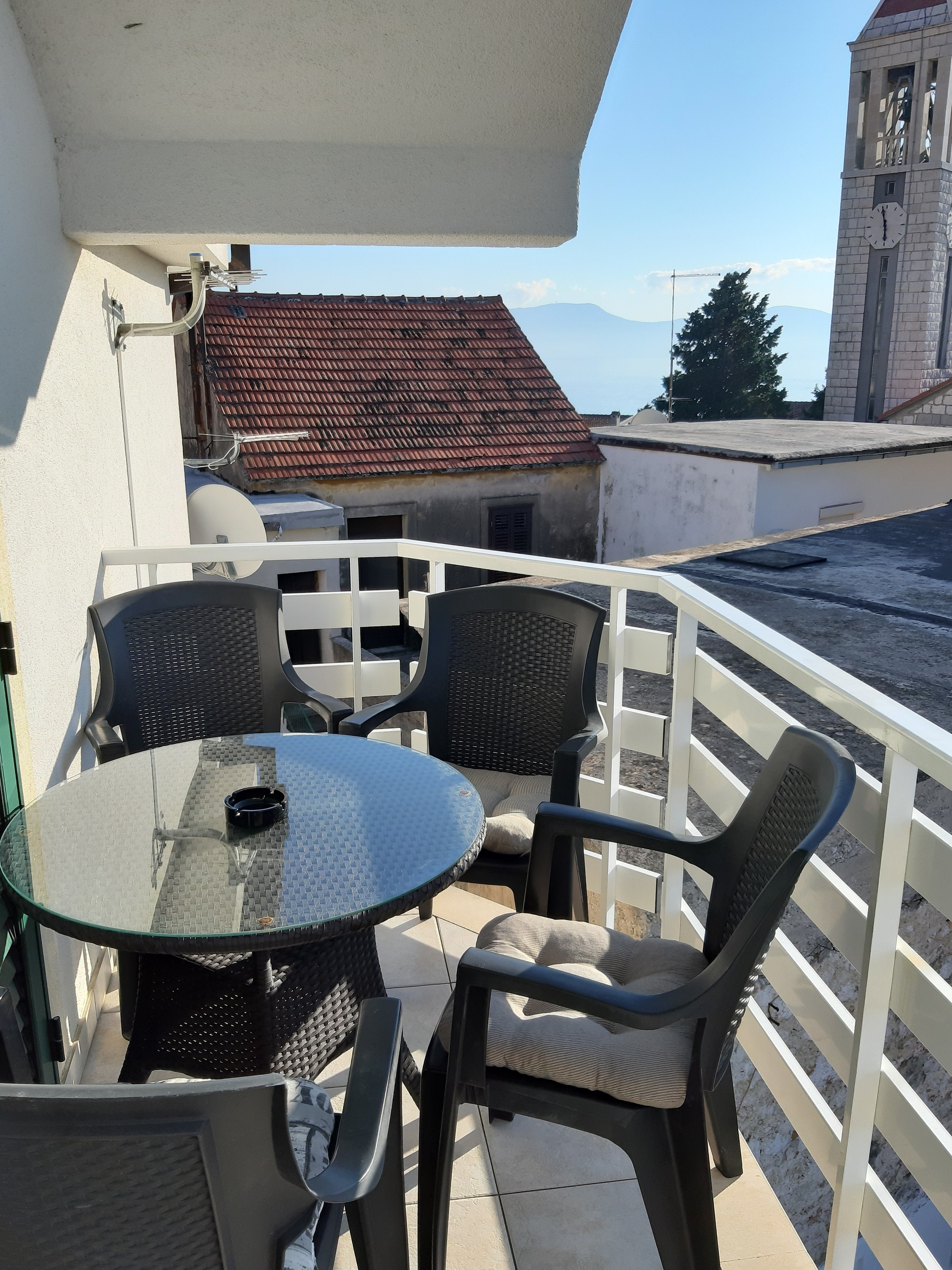 One bedroom apartment with terrace and sea view Gradac, Makarska  A-a