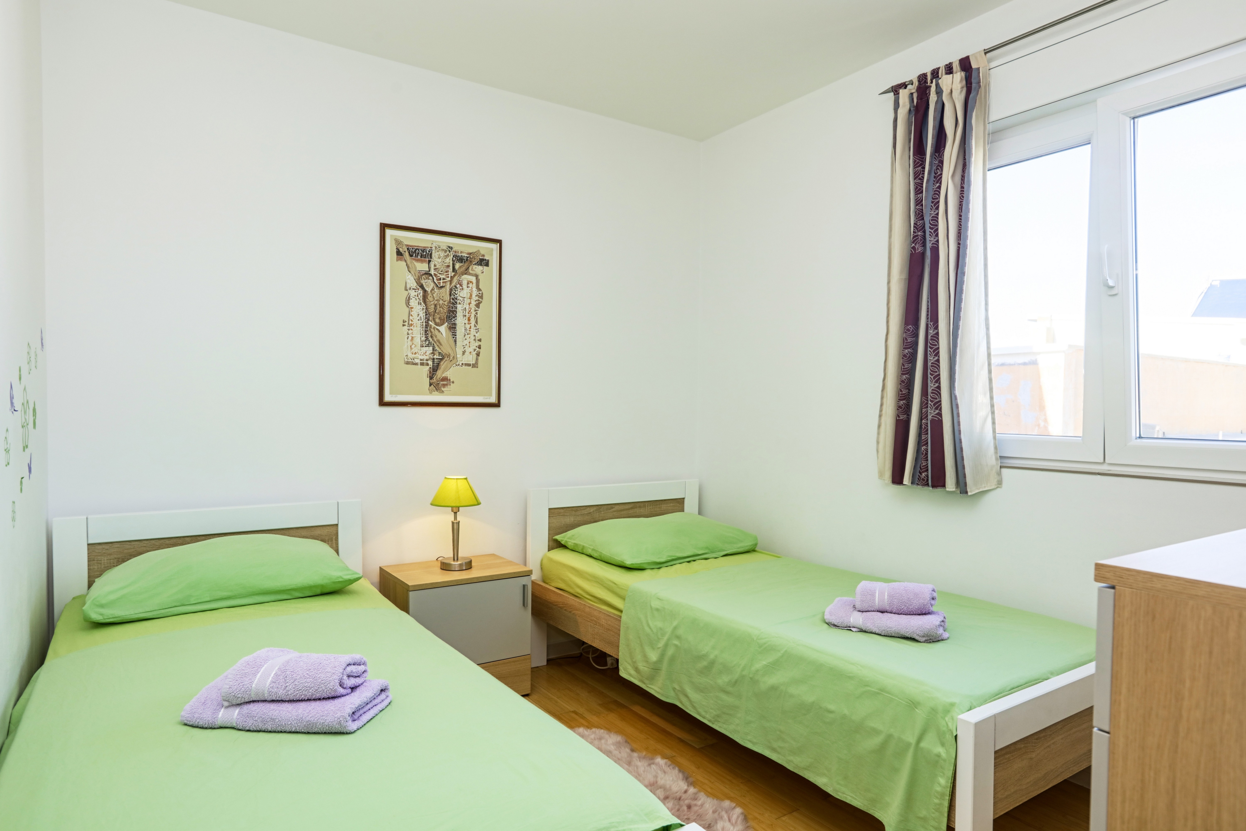 Two bedroom apartment with balcony Pirovac, Šibenik  A-a