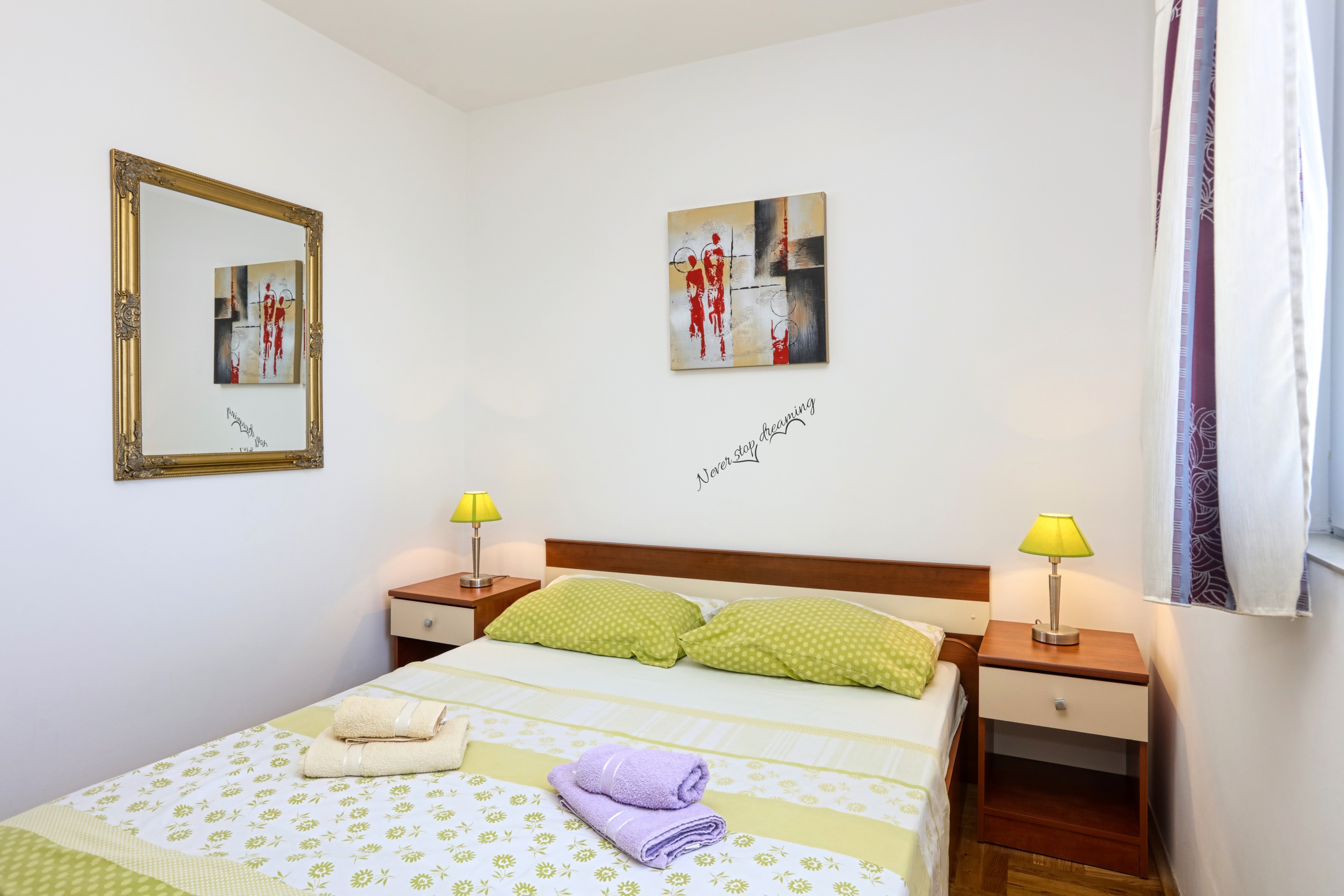 Two bedroom apartment with balcony Pirovac, Šibenik  A-a
