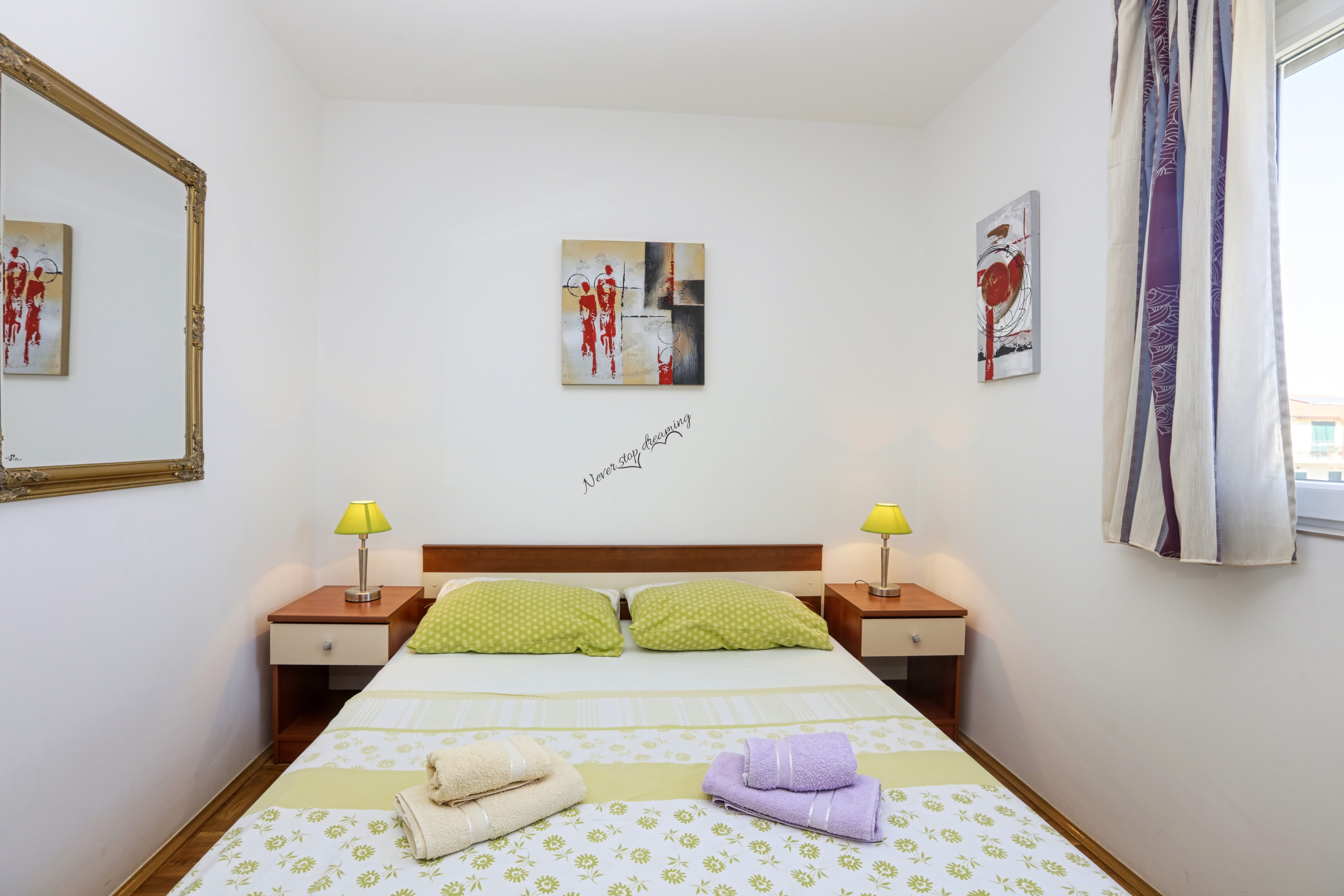 Two bedroom apartment with balcony Pirovac, Šibenik  A-a