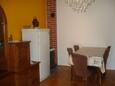 Biograd na Moru, Dining room in the apartment, (pet friendly) and WiFi.