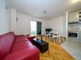 Living room Makarska, Living room in the apartment, air condition available and WiFi.