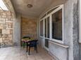 Terrace Hvar, Terrace in the apartment.