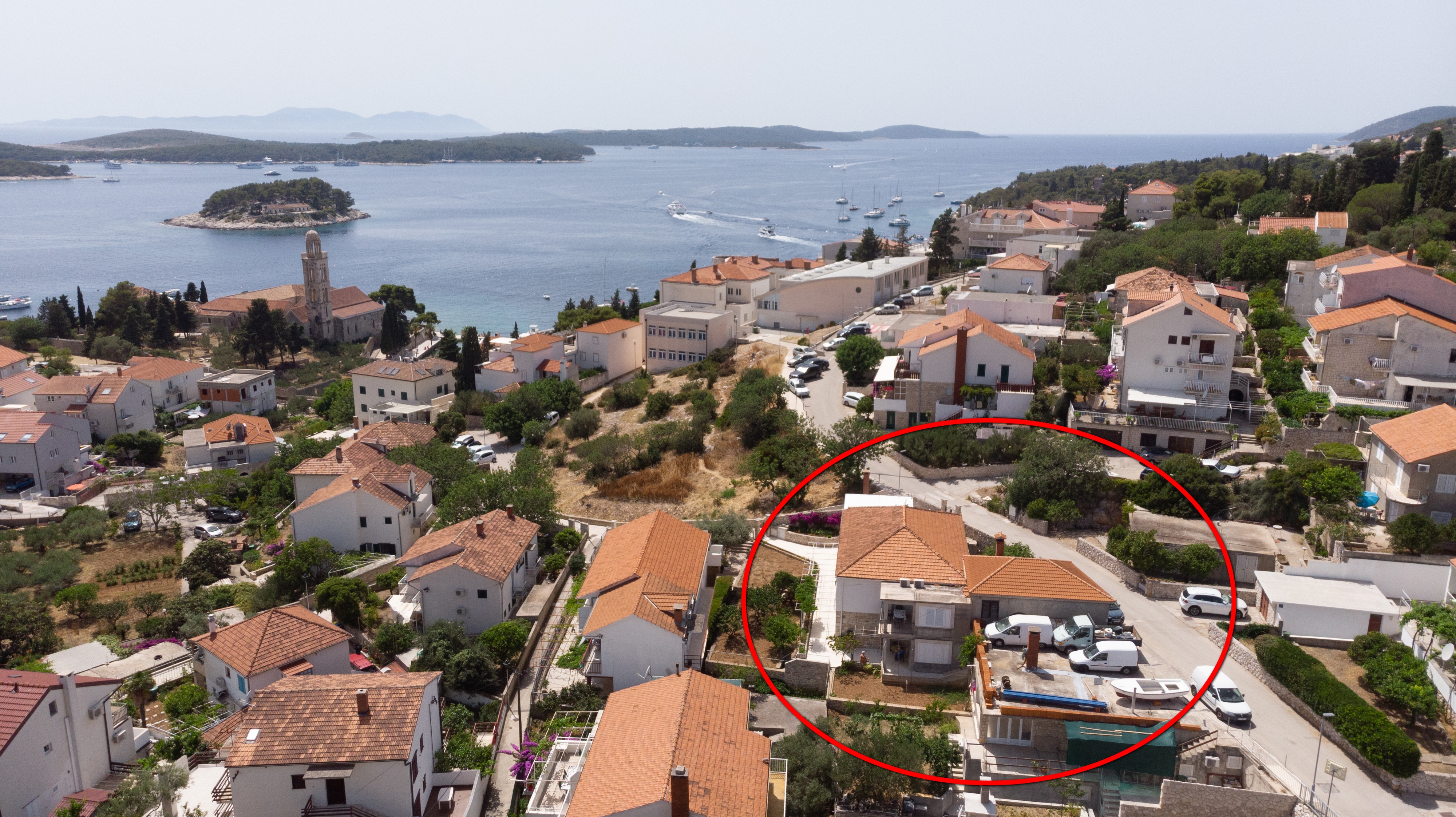 Soba Z balkonom in pogledom na morje Hvar  S-d