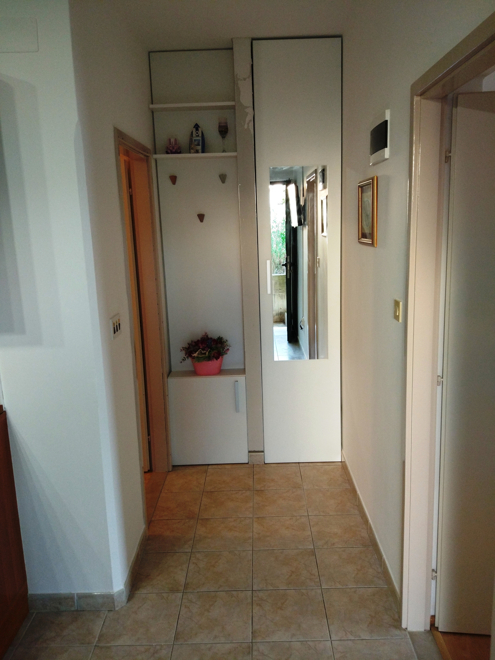 Two bedroom apartment with terrace and sea view Brna, Korčula  A-b