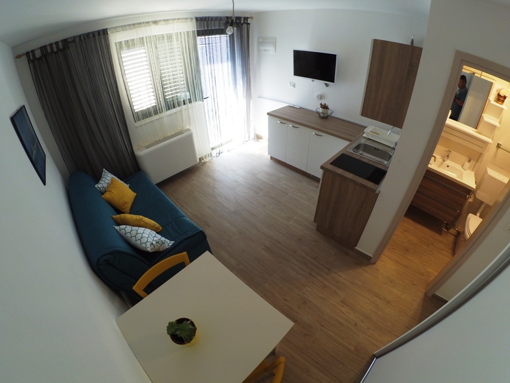 Studio flat with air-conditioning Brna, Korčula (AS-15730-a)