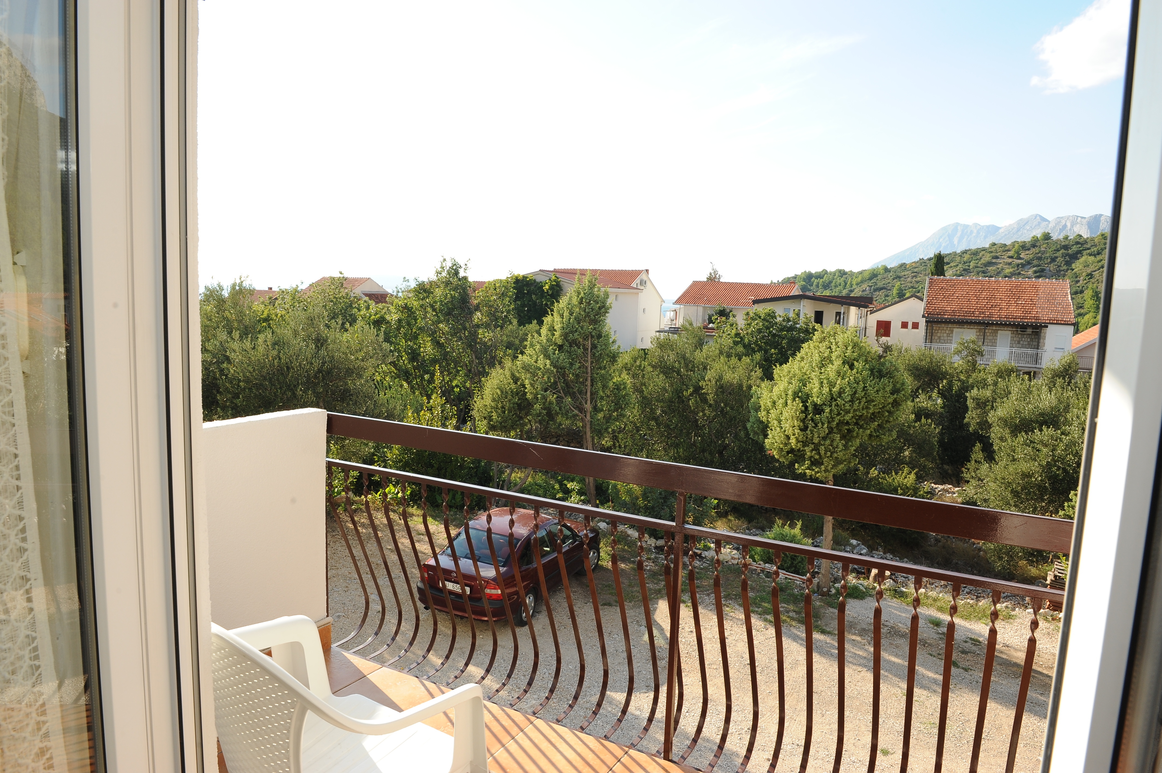 One bedroom apartment with balcony and sea view Podaca, Makarska  A-c