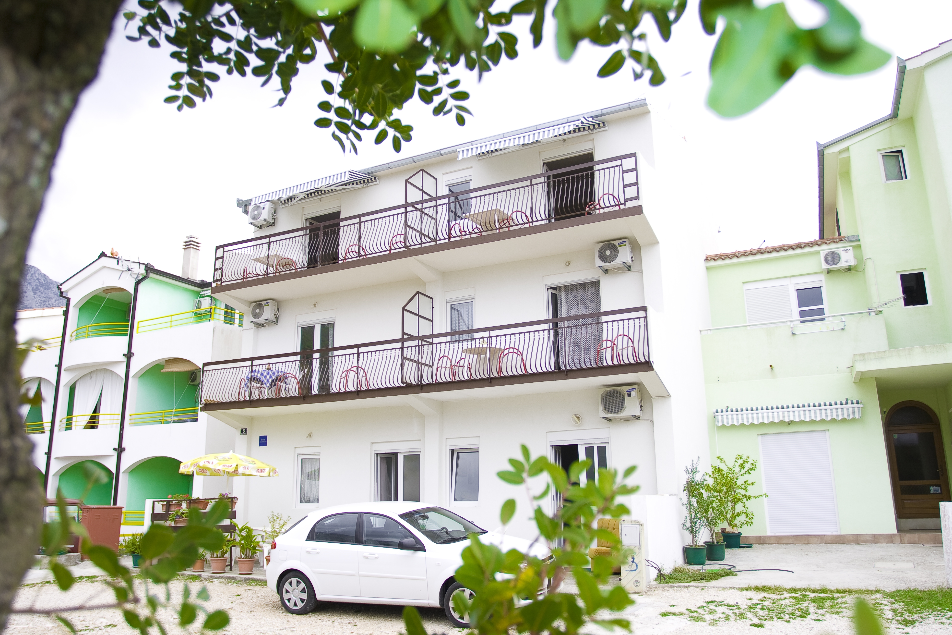 One bedroom apartment with balcony and sea view Podaca, Makarska  A-d