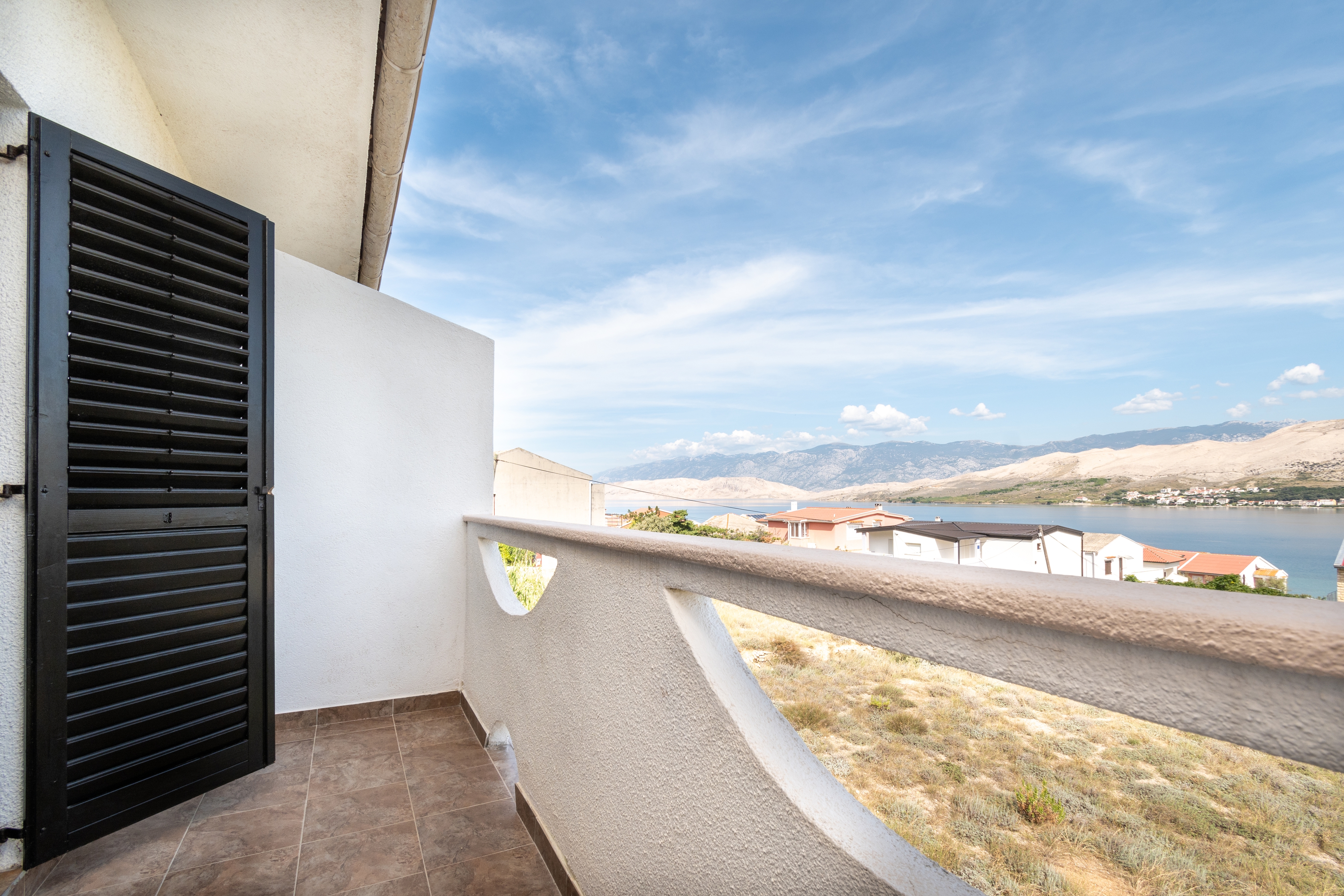 Two bedroom apartment with terrace and sea view Pag  A-a