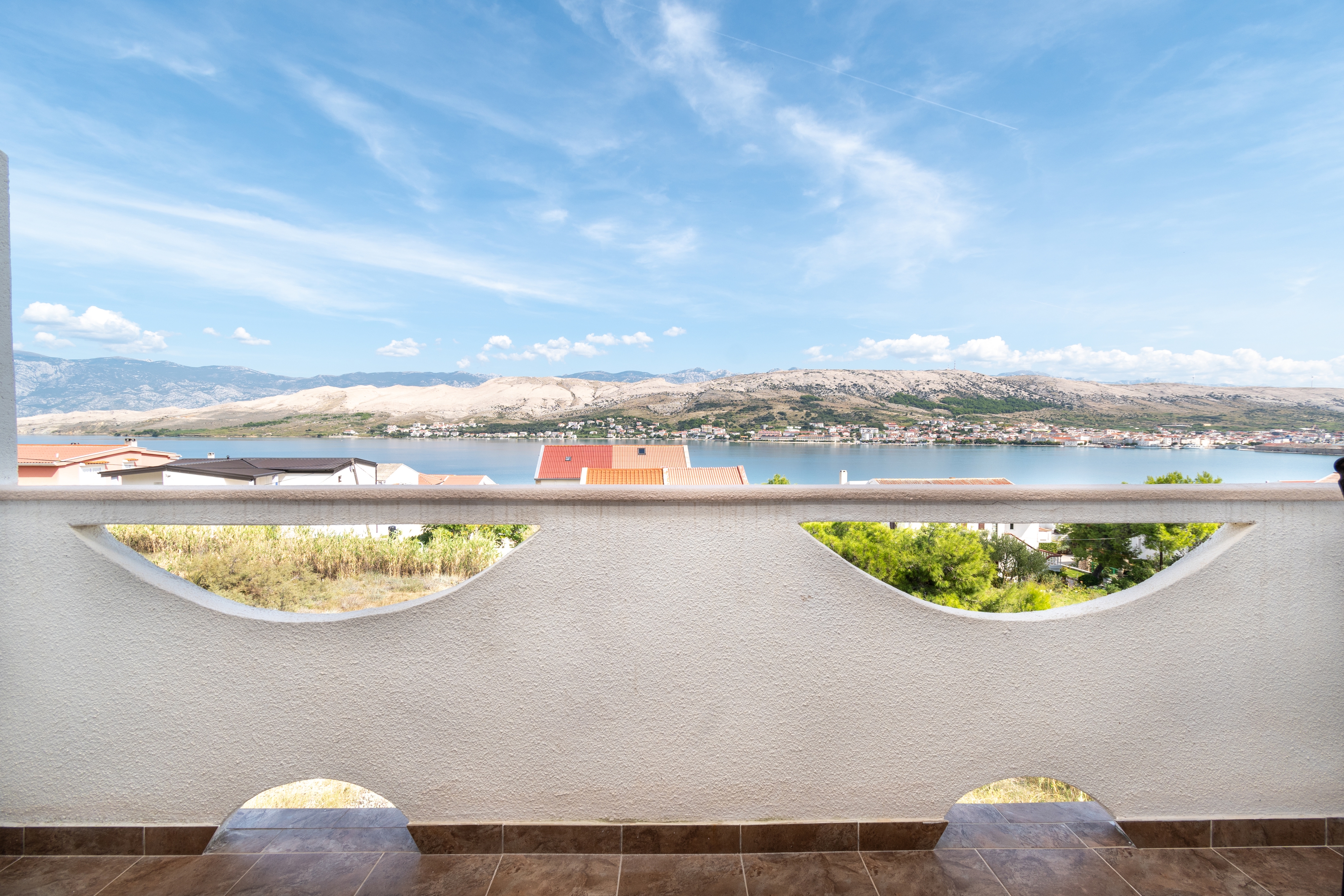 Two bedroom apartment with terrace and sea view Pag  A-a