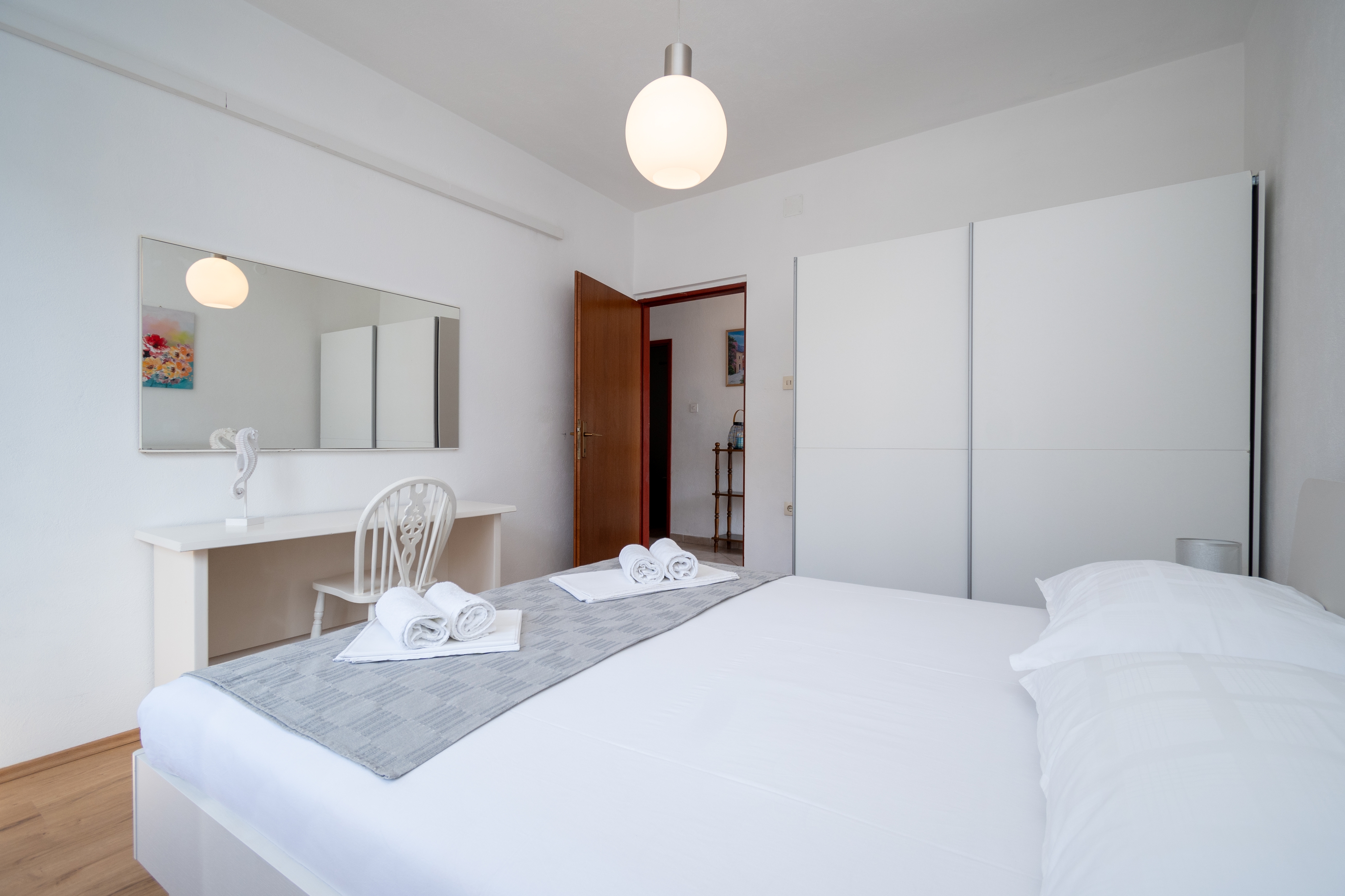 Two bedroom apartment with terrace and sea view Pag  A-a