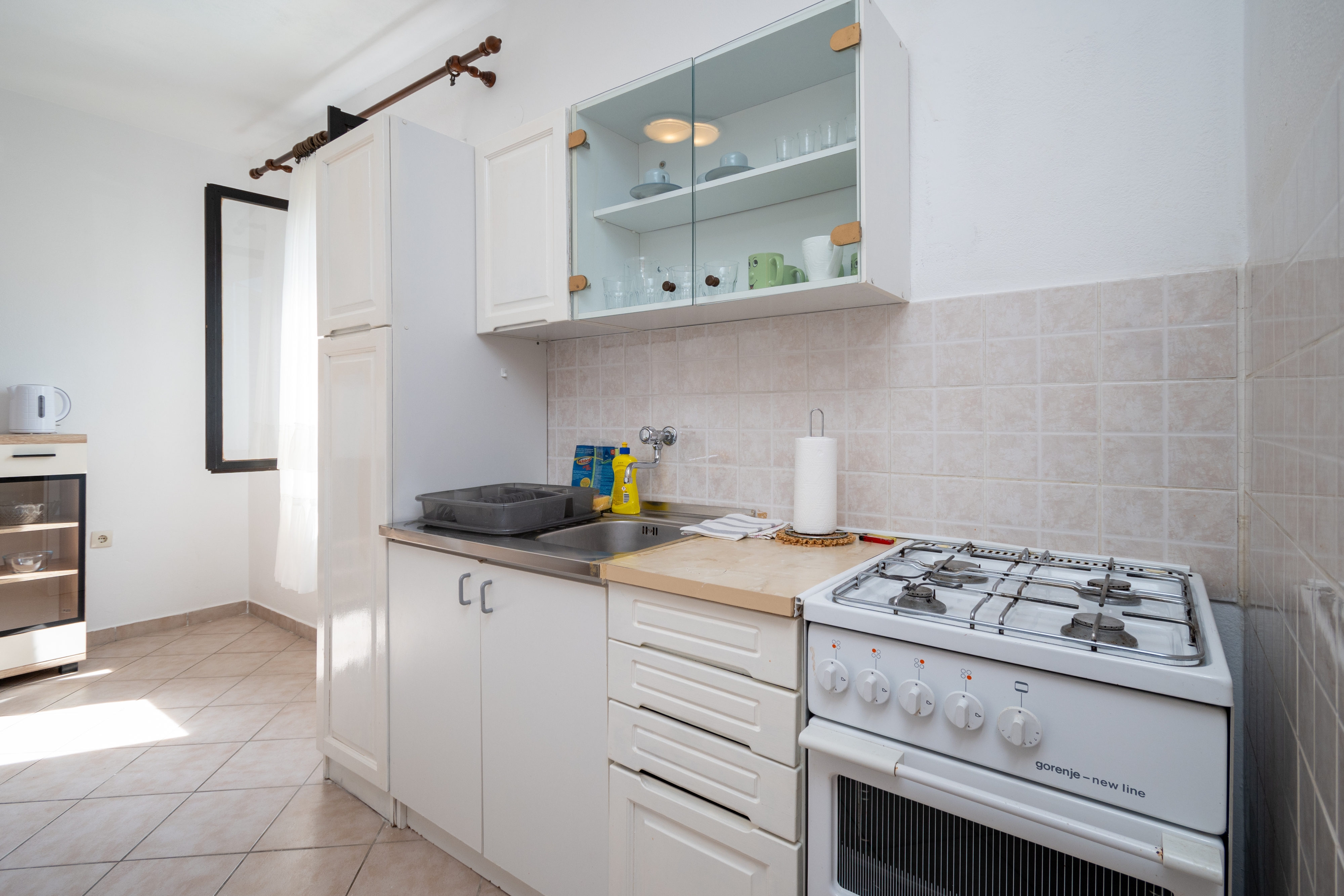 Two bedroom apartment with terrace and sea view Pag  A-a