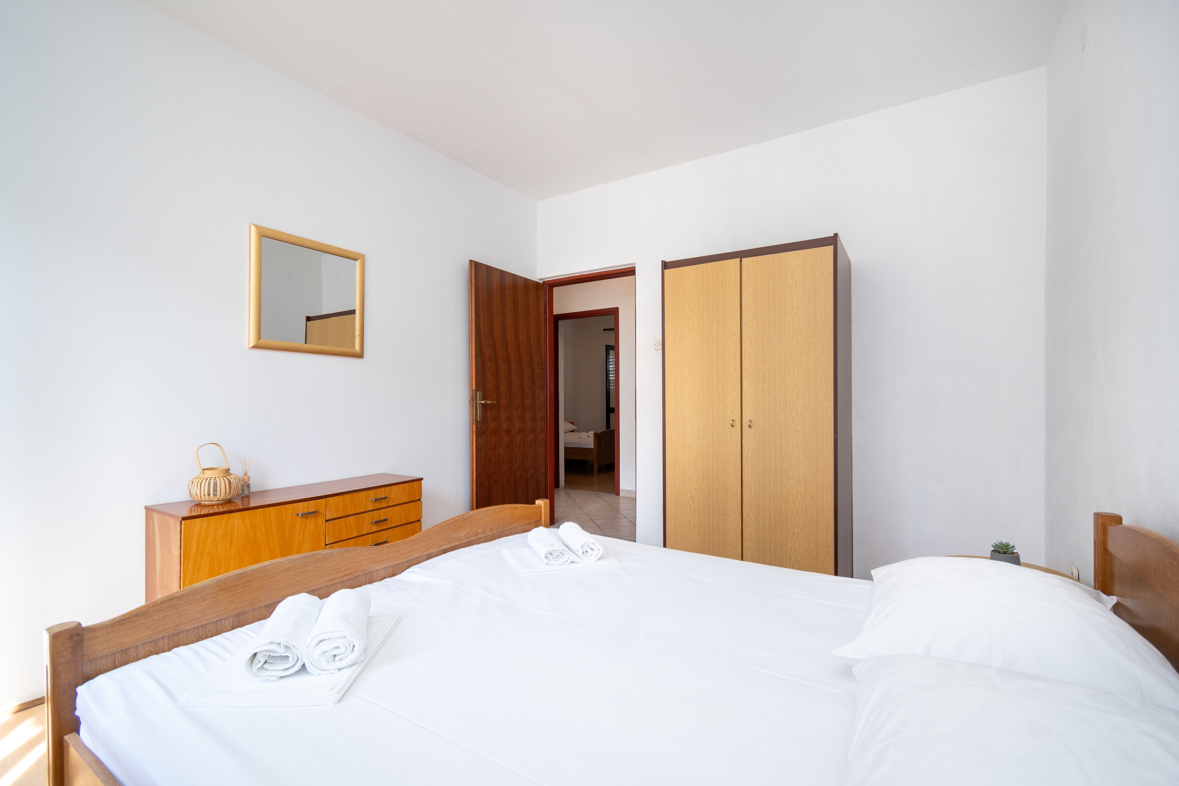 Two bedroom apartment with terrace and sea view Pag  A-b