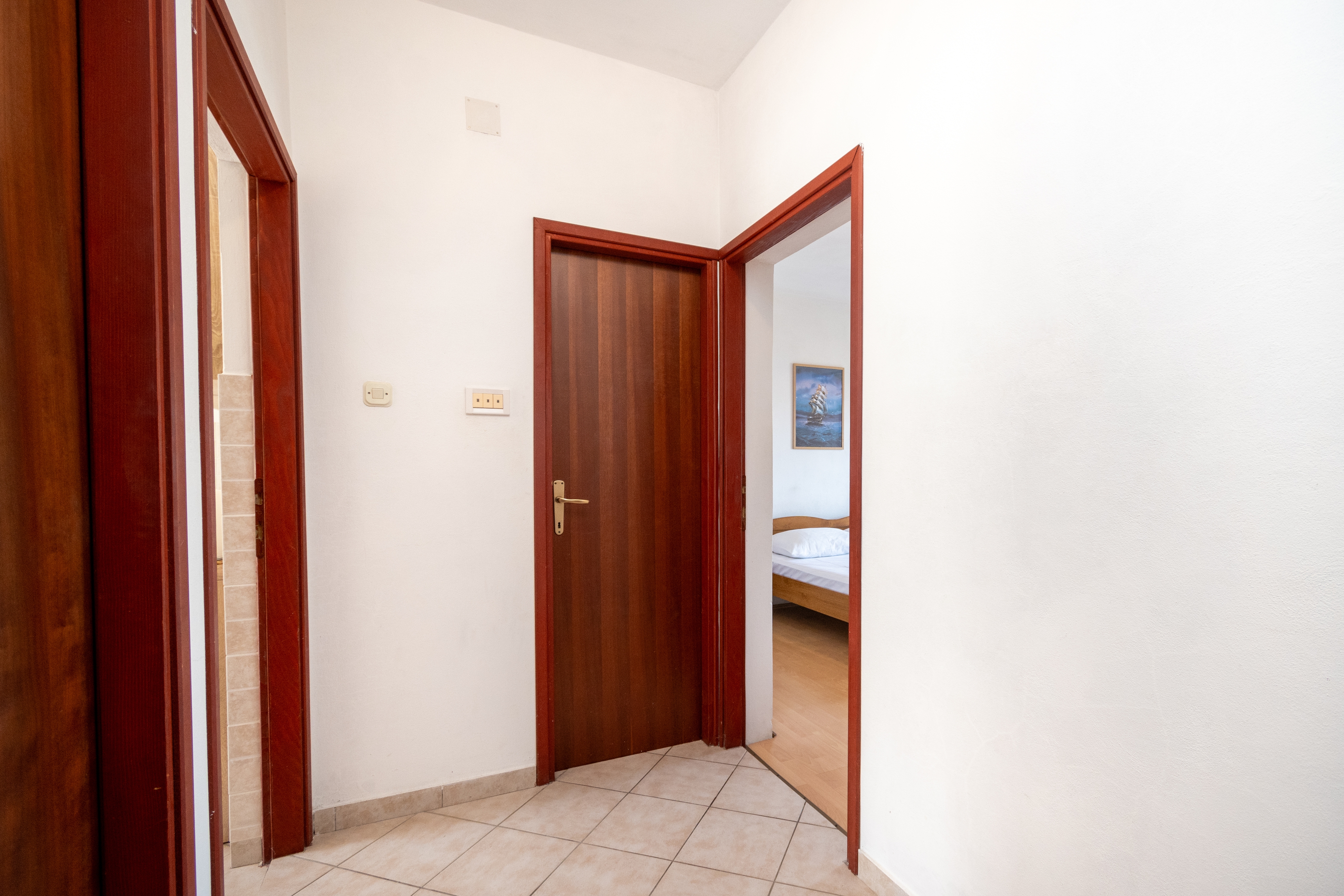 Two bedroom apartment with terrace and sea view Pag  A-b