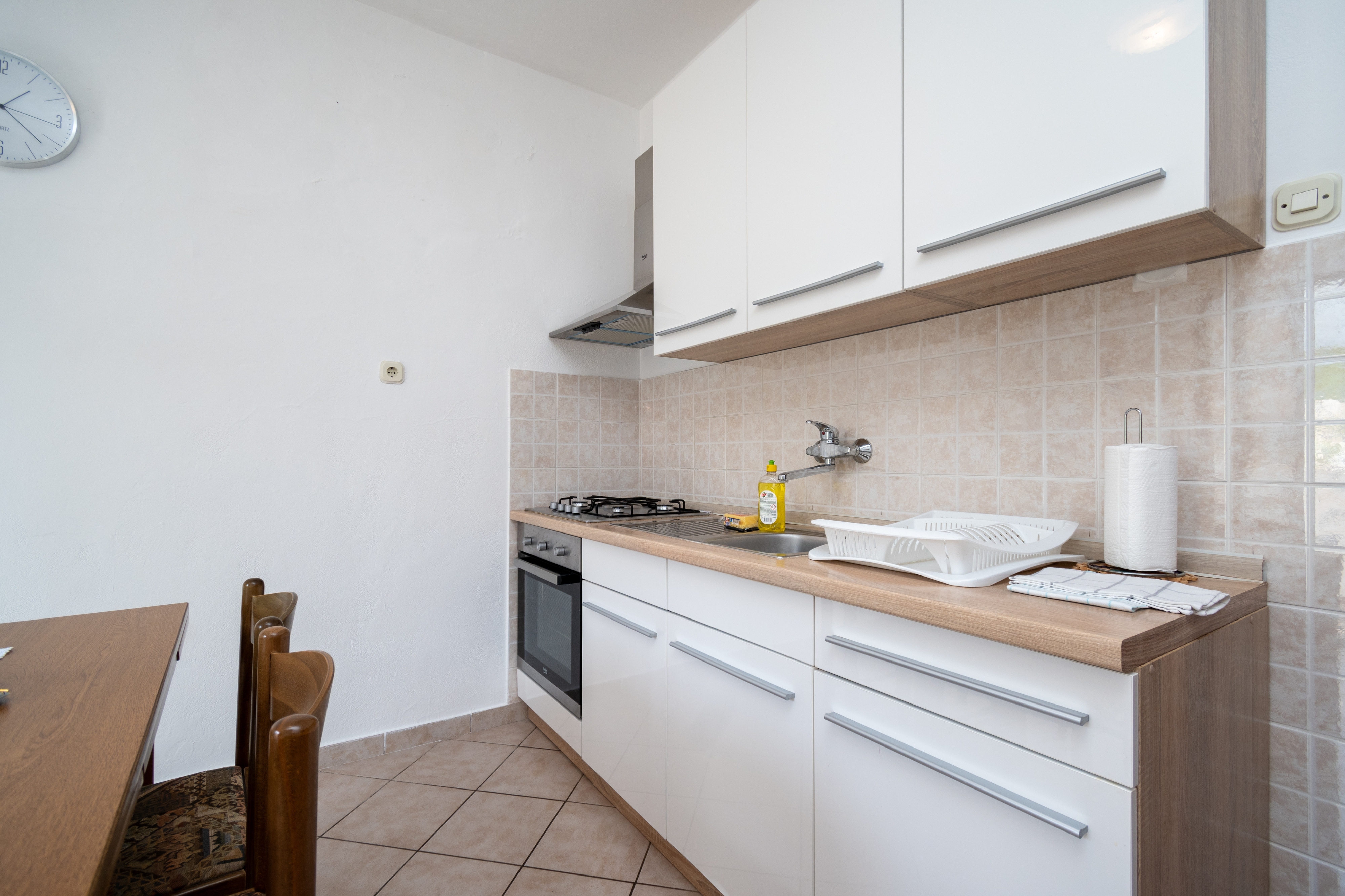 Two bedroom apartment with terrace and sea view Pag  A-b