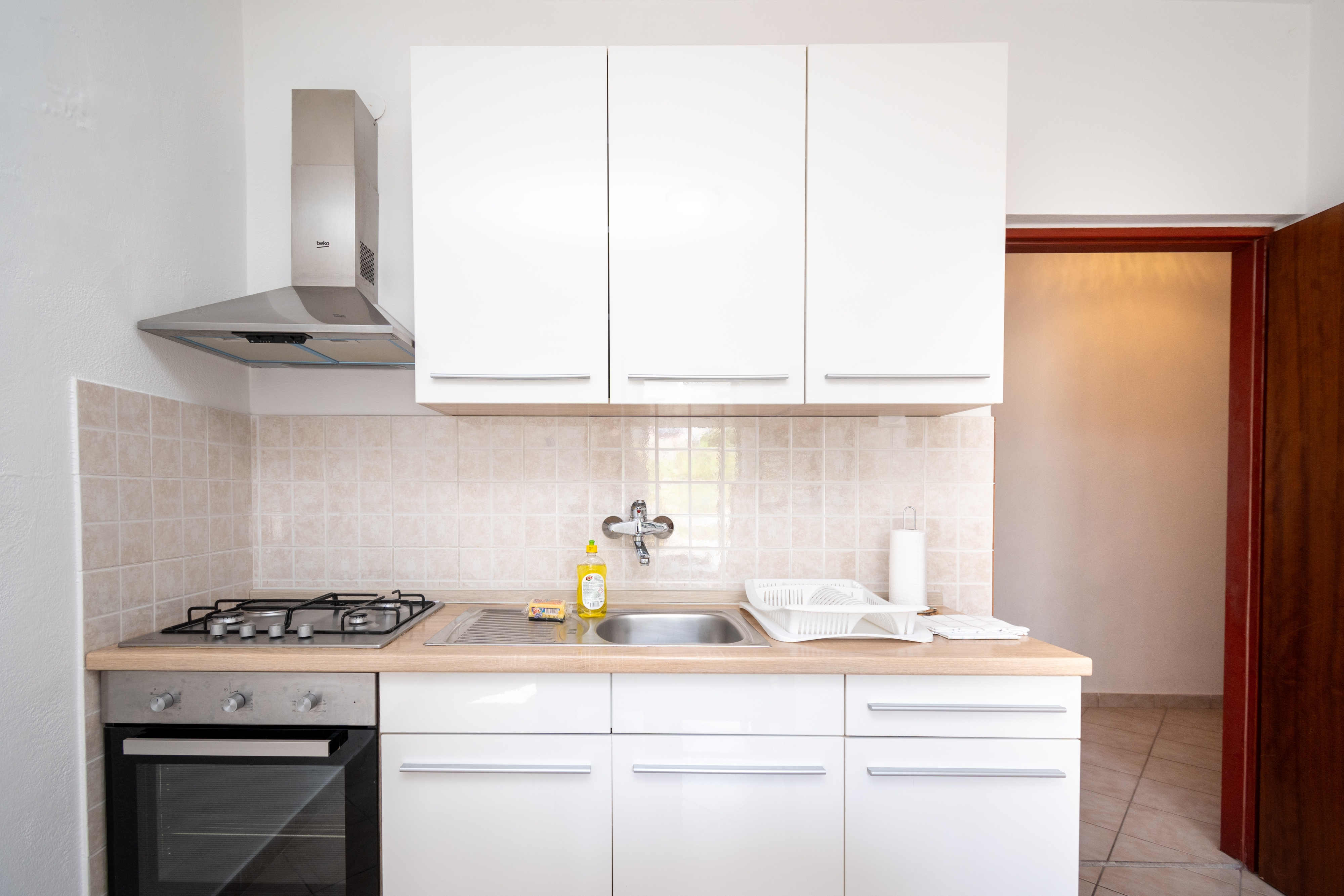 Two bedroom apartment with terrace and sea view Pag  A-b