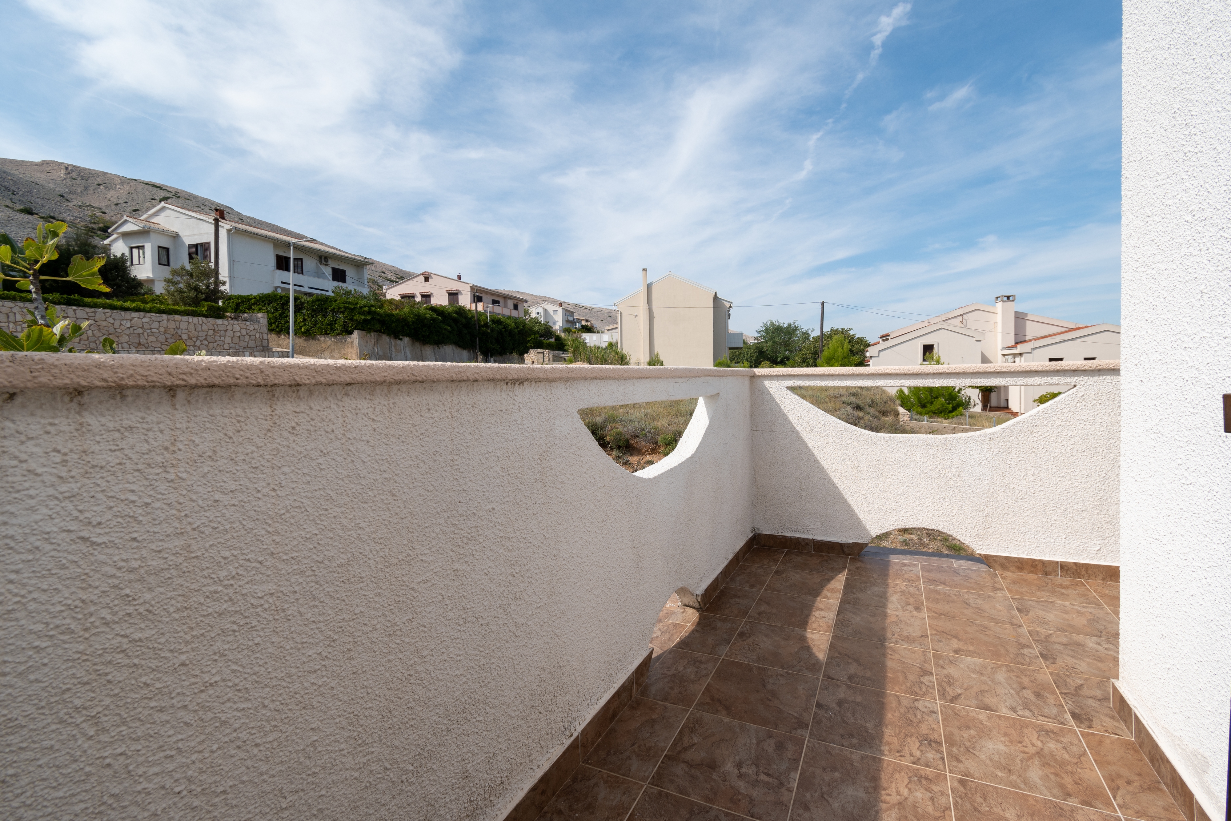 Two bedroom apartment with terrace and sea view Pag  A-b