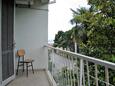 Biograd na Moru, Balkon w zakwaterowaniu typu apartment, z widokiem na morze i WiFi.