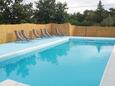 Posedarje, Novigrad, Courtyard 15785 - Vacation Rentals with sandy beach.